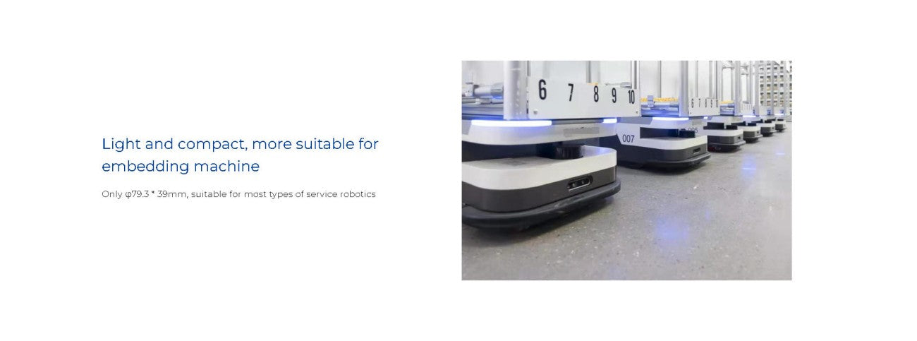 LSLIDAR M10 LiDAR | Robot LiDAR Sensor for Robotics & Mapping detail image 2