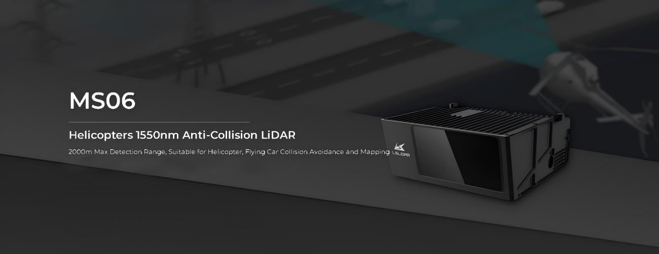 LSLIDAR MS06 LiDAR | Robot LiDAR Sensor for Robotics & Mapping detail image 1