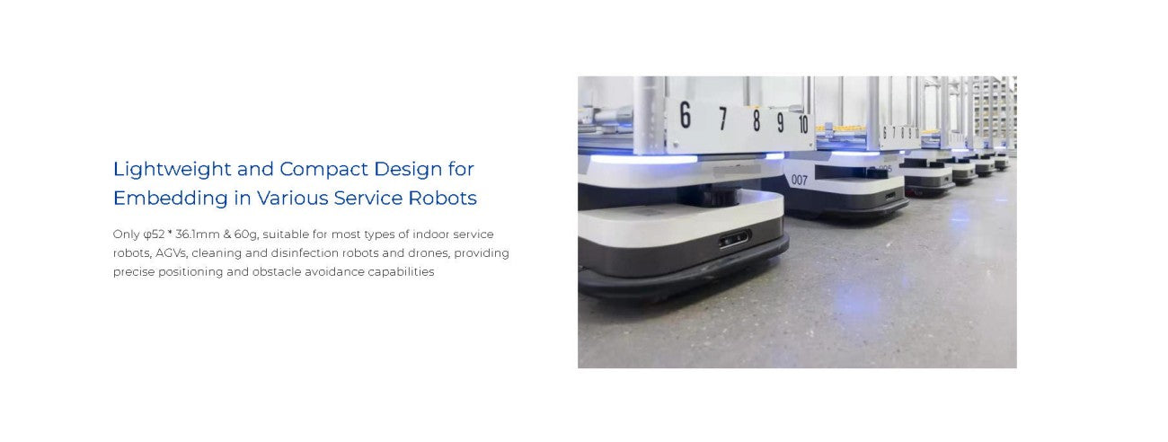 LSLIDAR N10 LiDAR | Robot LiDAR Sensor for Robotics & Mapping detail image 2
