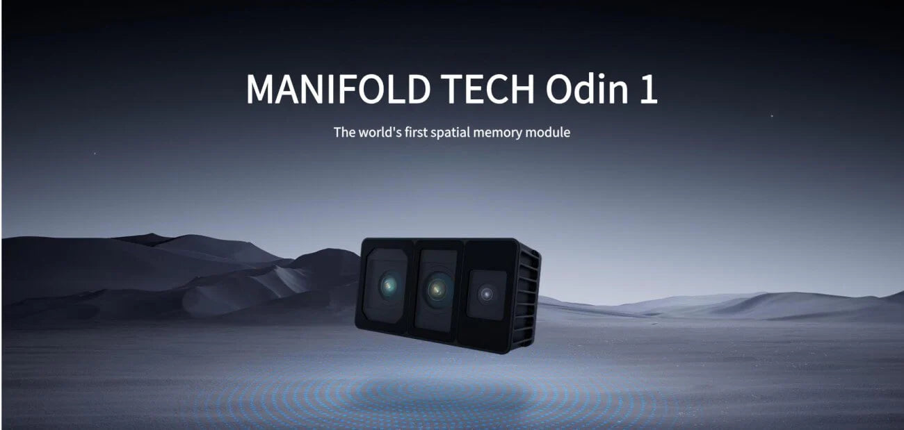 MANIFOLD TECH Odin 1 Spatial Memory Module with Built-in SLAM for Robotics and Embodied AI