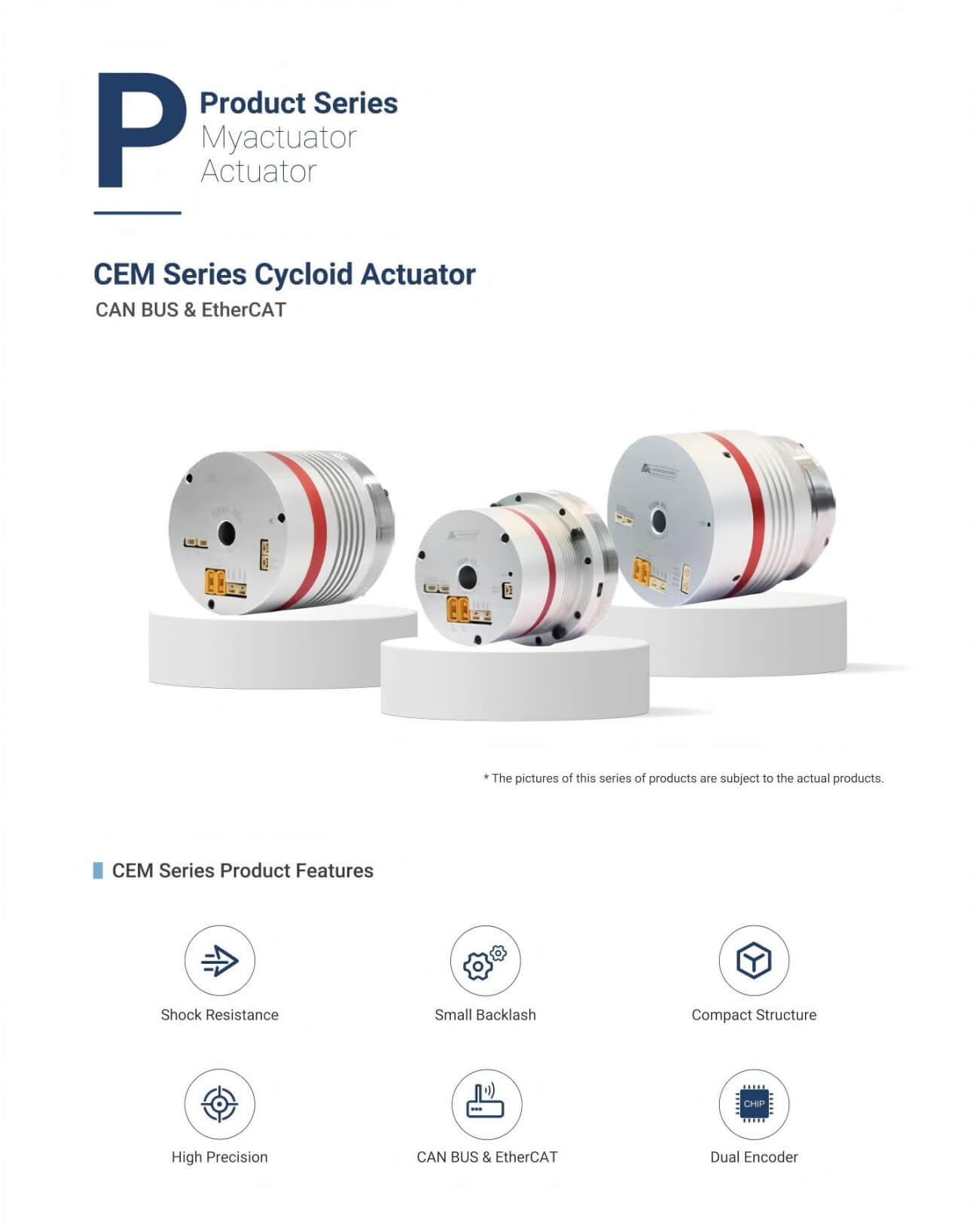 MyActuator EPS-CEM-45 Motor | Robot Servo Motor for Robotics Development detail image 1