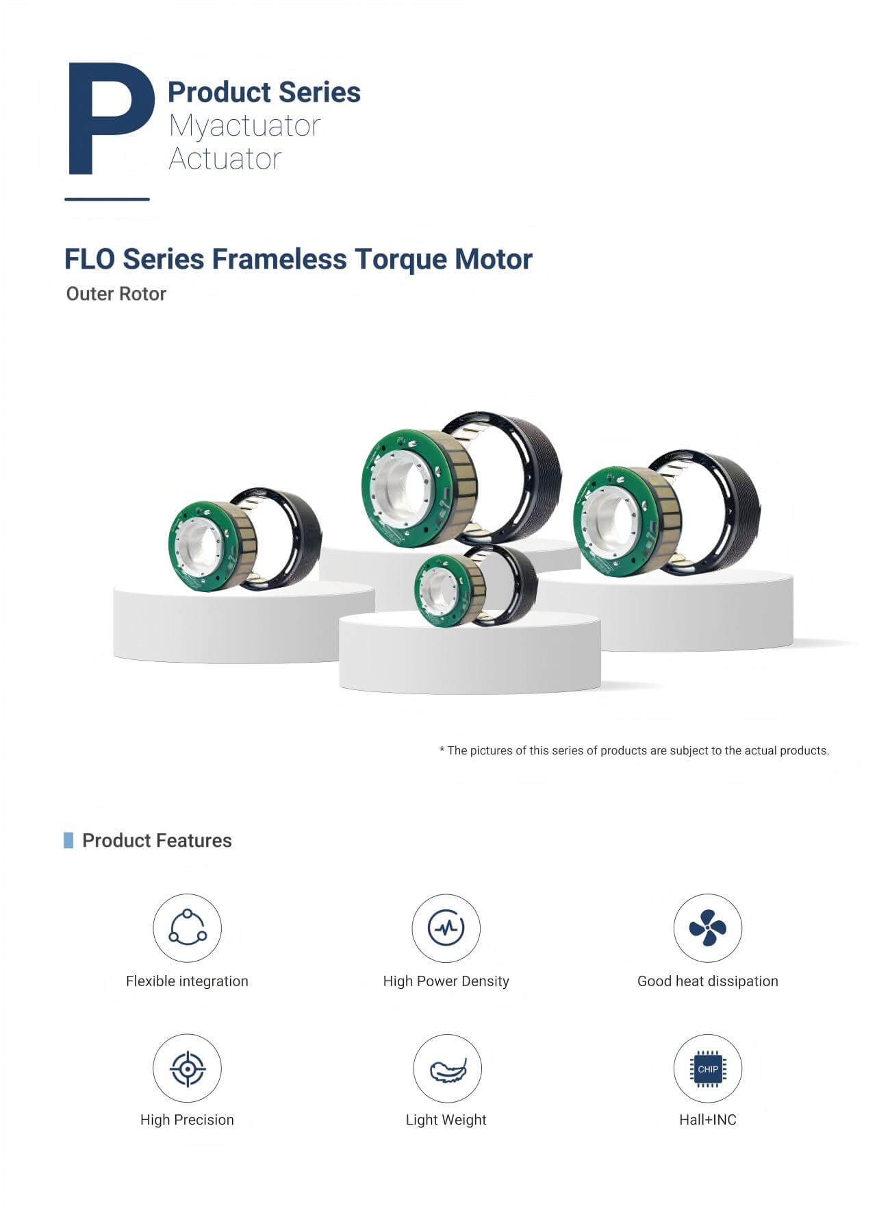 MyActuator RMD-FLO-90 Motor | Robot Servo Motor for Robotics Development detail image 1