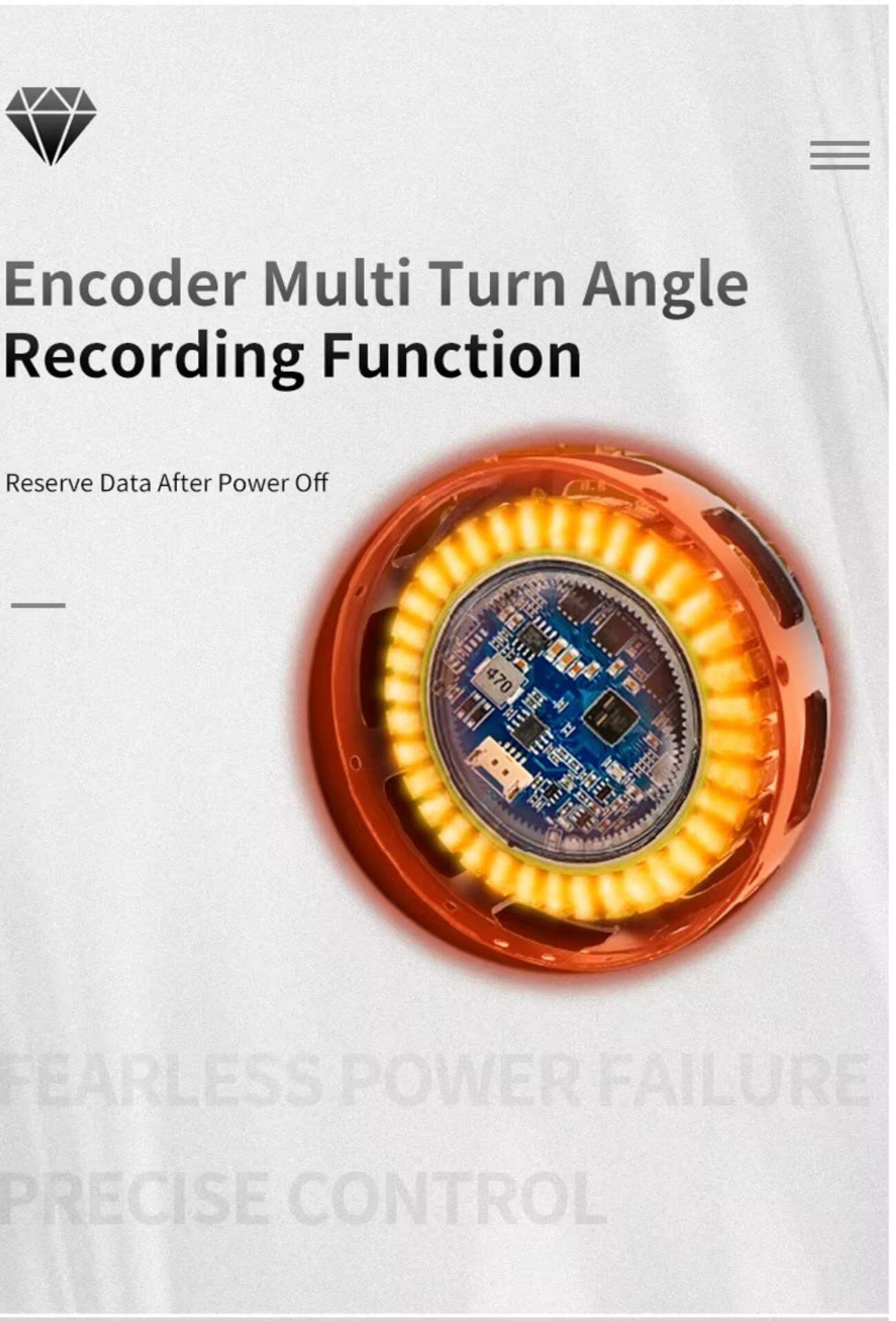 MyActuator RMD-X6-8 Motor | Robot Servo Motor for Robotics Development detail image 3
