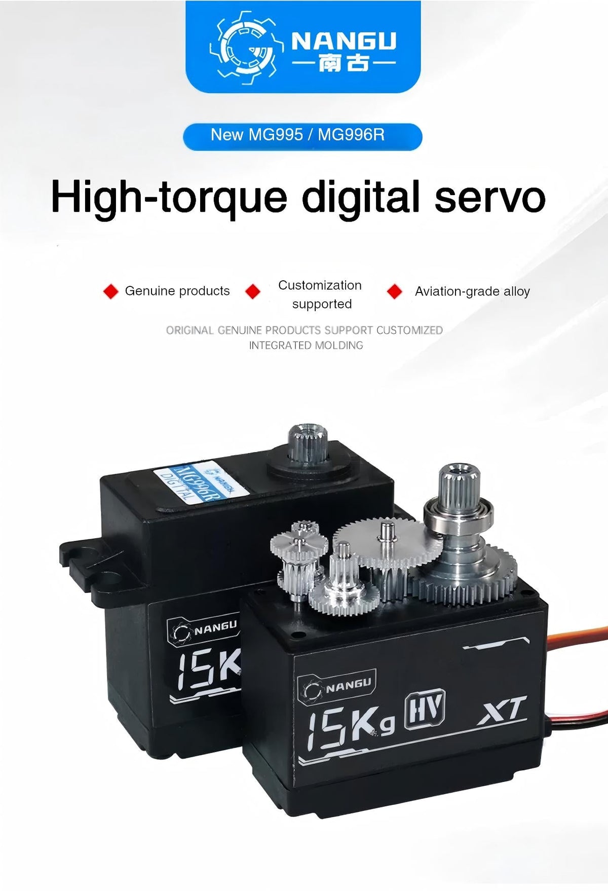 NANGU MG996R Servo Motor detail image 1