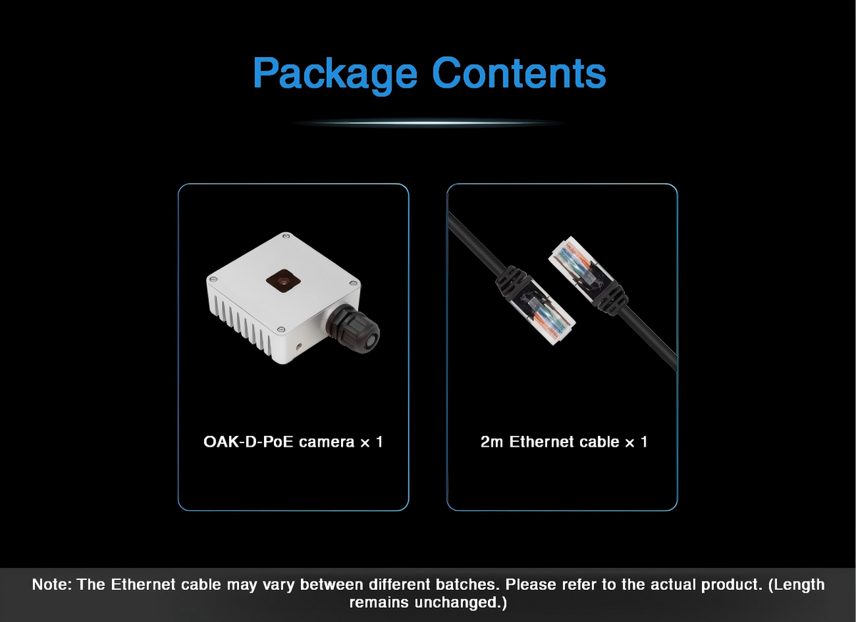 OAKChina OAK-1-PoE Camera | Robot Camera for AI Vision detail image 3