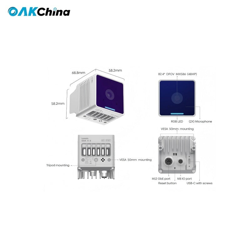 OAKChina OAK 4 S Camera | Robot Camera for AI Vision product image 4