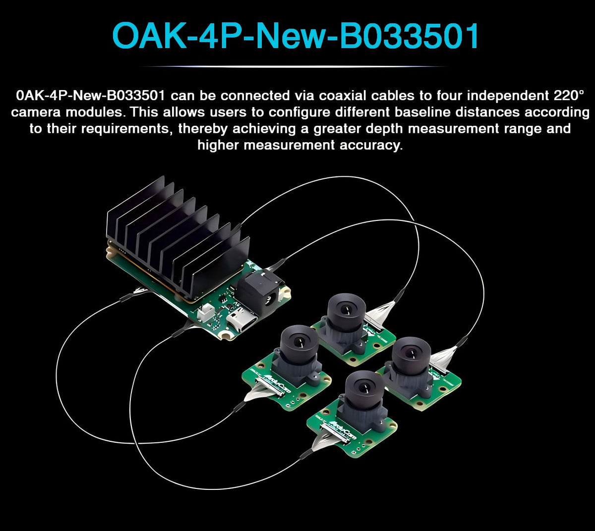 OAKChina OAK-4P-New Camera | Robot Camera for AI Vision detail image 2