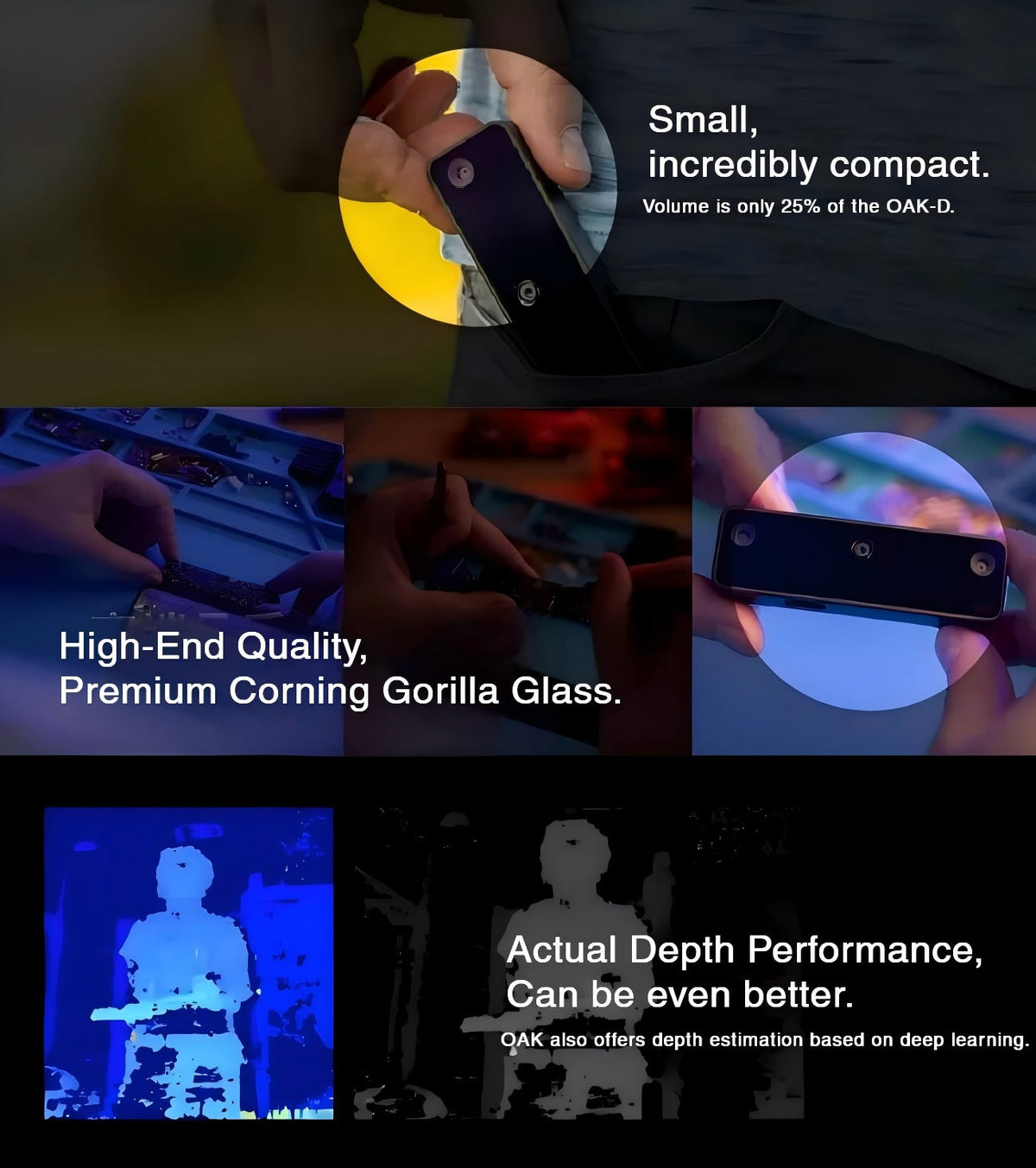 OAKChina OAK-D-Lite Camera | Robot Camera for AI Vision detail image 4