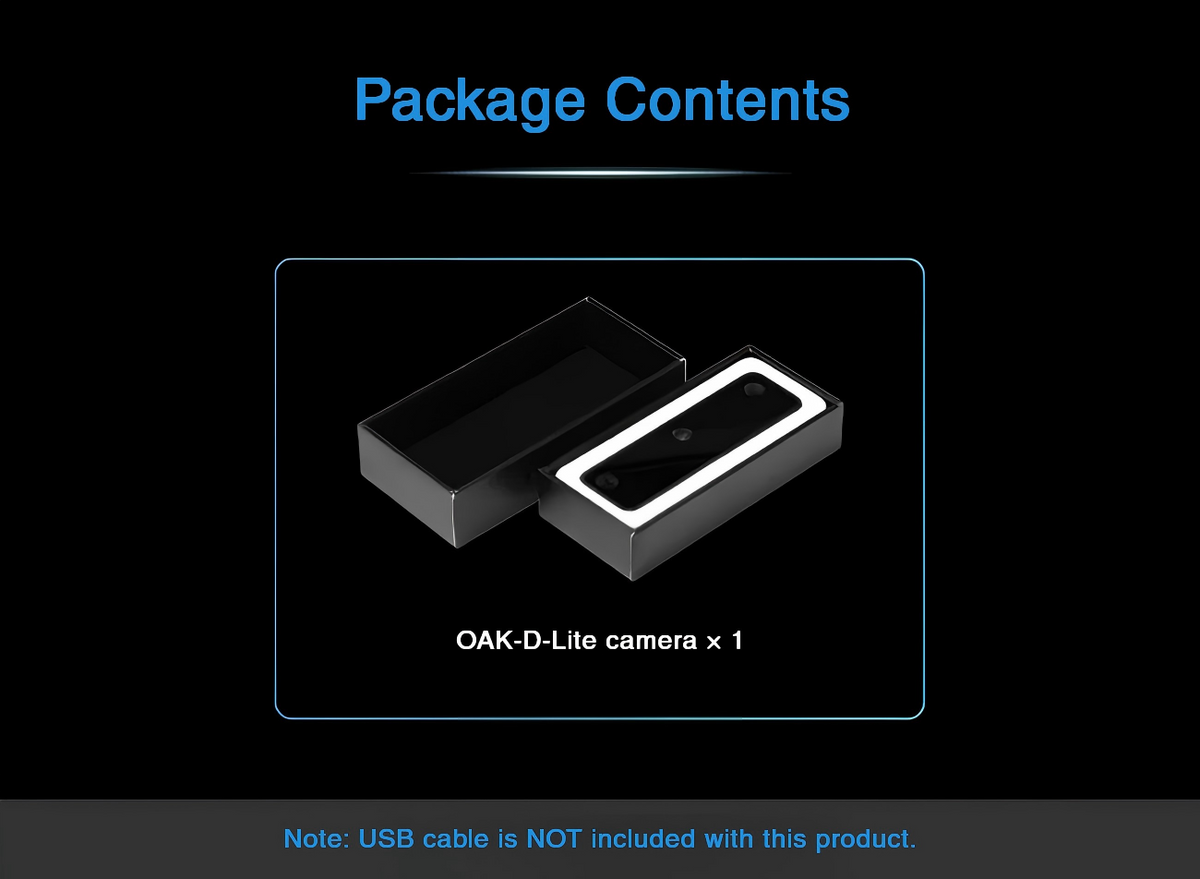 OAKChina OAK-D-Lite Camera | Robot Camera for AI Vision detail image 5