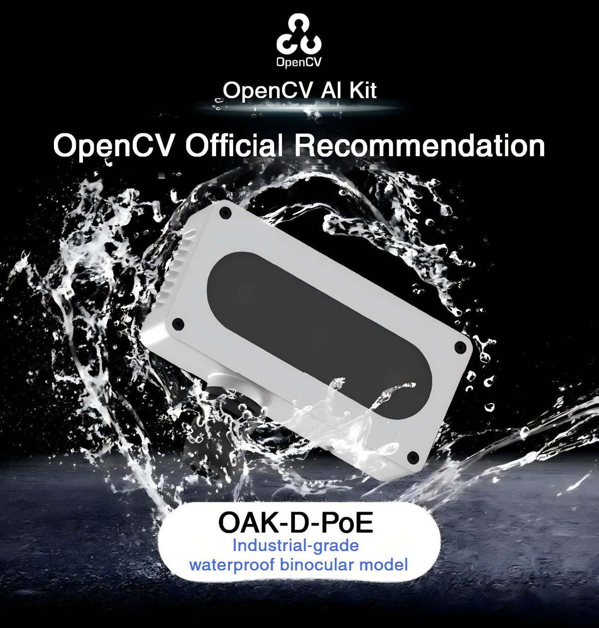 OAKChina OAK-D-PoE Camera | Robot Camera for AI Vision detail image 1