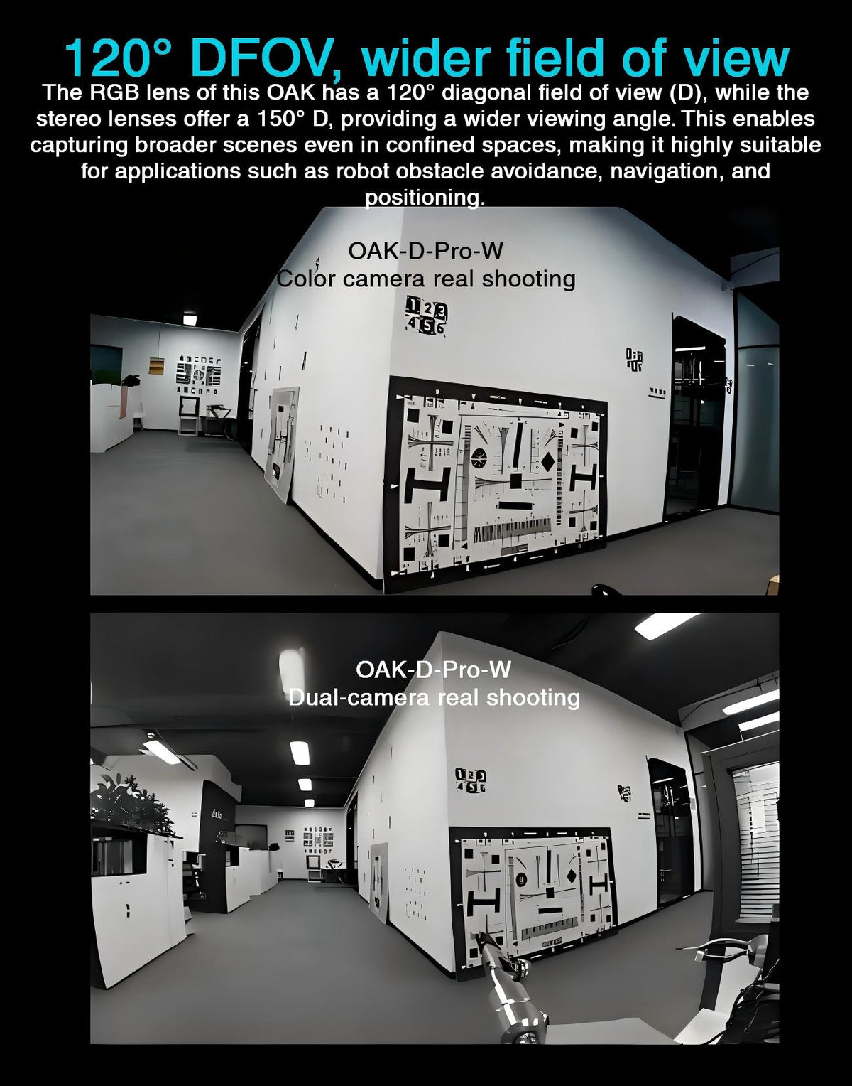 OAKChina OAK-D-Pro-W-PoE Camera | Robot Camera for AI Vision detail image 3