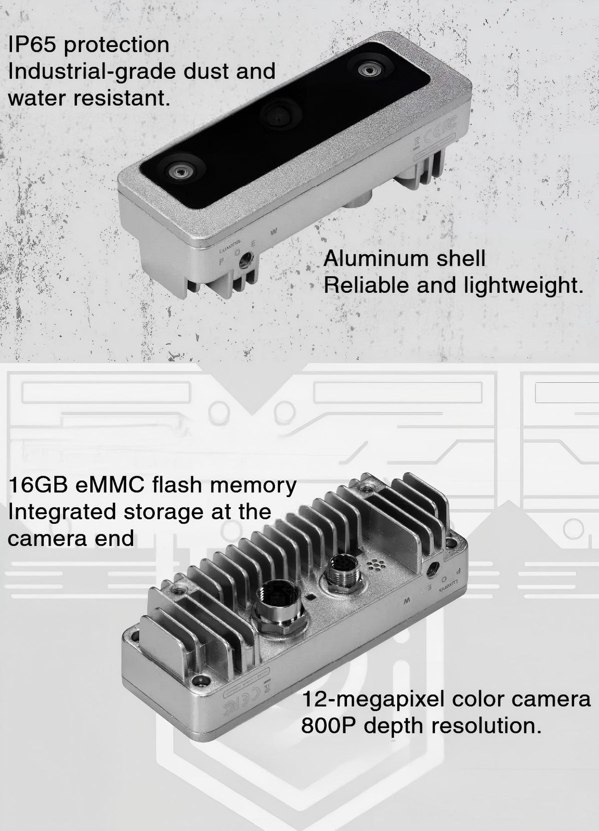 OAKChina OAK-D-W-PoE Camera | Robot Camera for AI Vision detail image 4