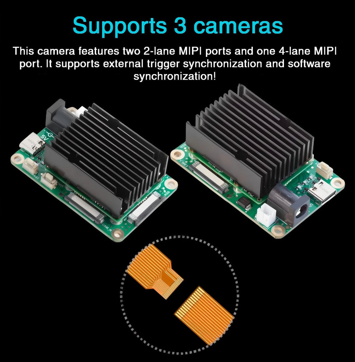 OAKChina OAK-FFC-3P Camera | Robot Camera for AI Vision detail image 2