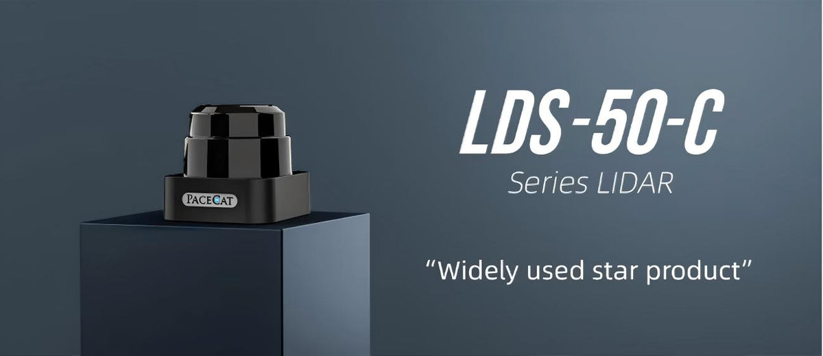 PACECAT LDS-50-C LiDAR | Robot LiDAR Sensor for Robotics & Mapping detail image 1