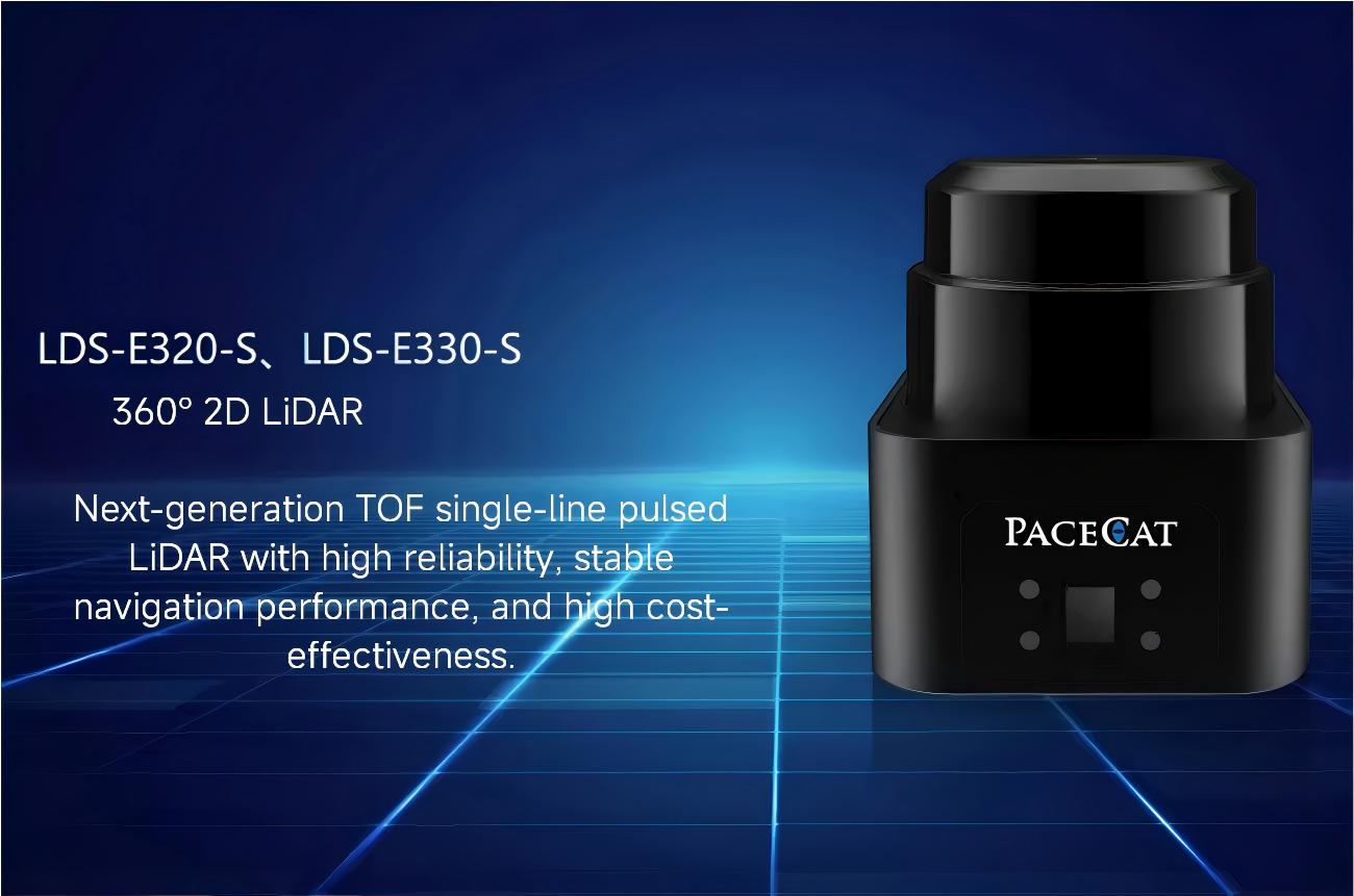 PACECAT LDS-E330/E320 LiDAR | Robot LiDAR Sensor for Robotics & Mapping detail image 4