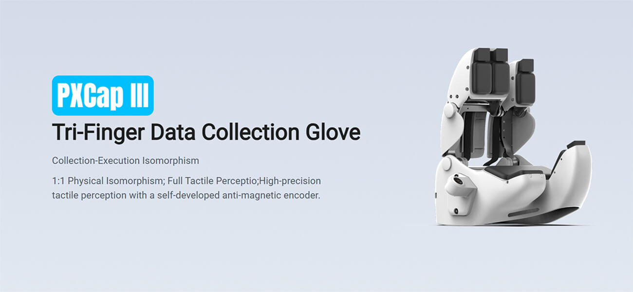 PaXini PXCap III Tri-Finger Data Collection Glove | Data Collection Glove for Robotics Data Collection And Teleoperation detail image 1