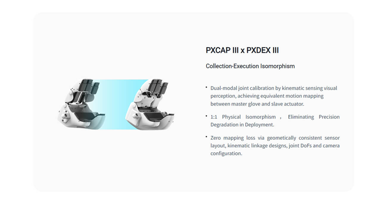 PaXini PXDex III Three-Finger End Effector | Robot End Effector for Robot Manipulation And Embodied Ai Research detail image 2