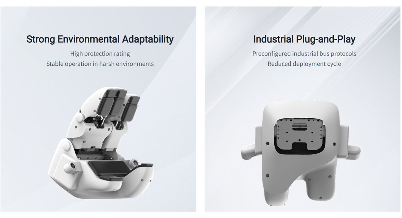 PaXini PXDex III Three-Finger End Effector | Robot End Effector for Robot Manipulation And Embodied Ai Research detail image 4