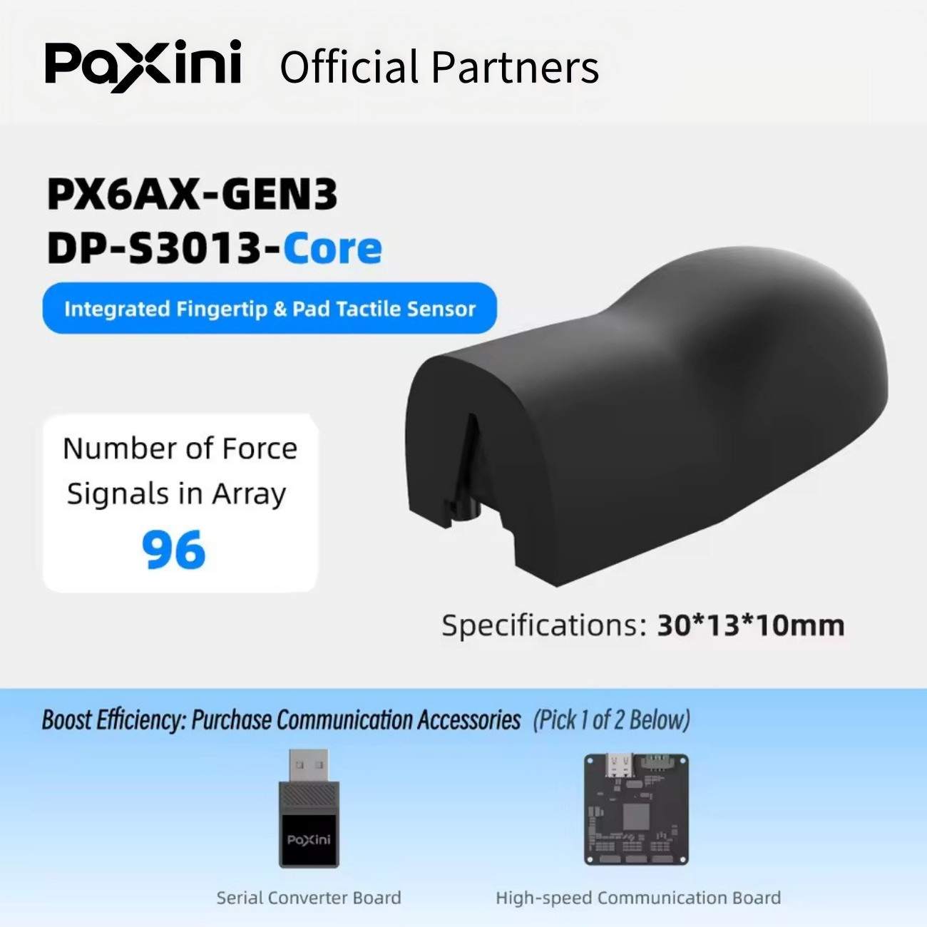 PaXini PX-6AX GEN3 Multidimensional Tactile Sensor | Tactile Sensor for Robot Touch Sensing And Tactile Perception detail image 7