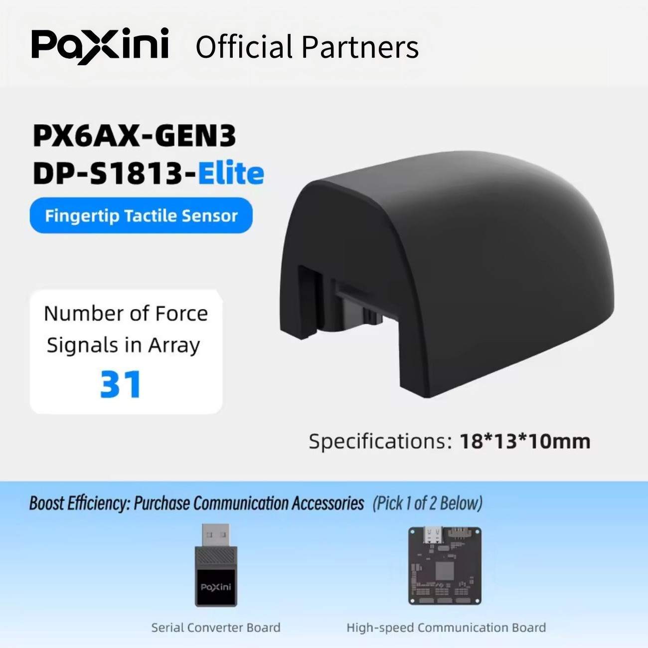 PaXini PX-6AX GEN3 Multidimensional Tactile Sensor | Tactile Sensor for Robot Touch Sensing And Tactile Perception detail image 8