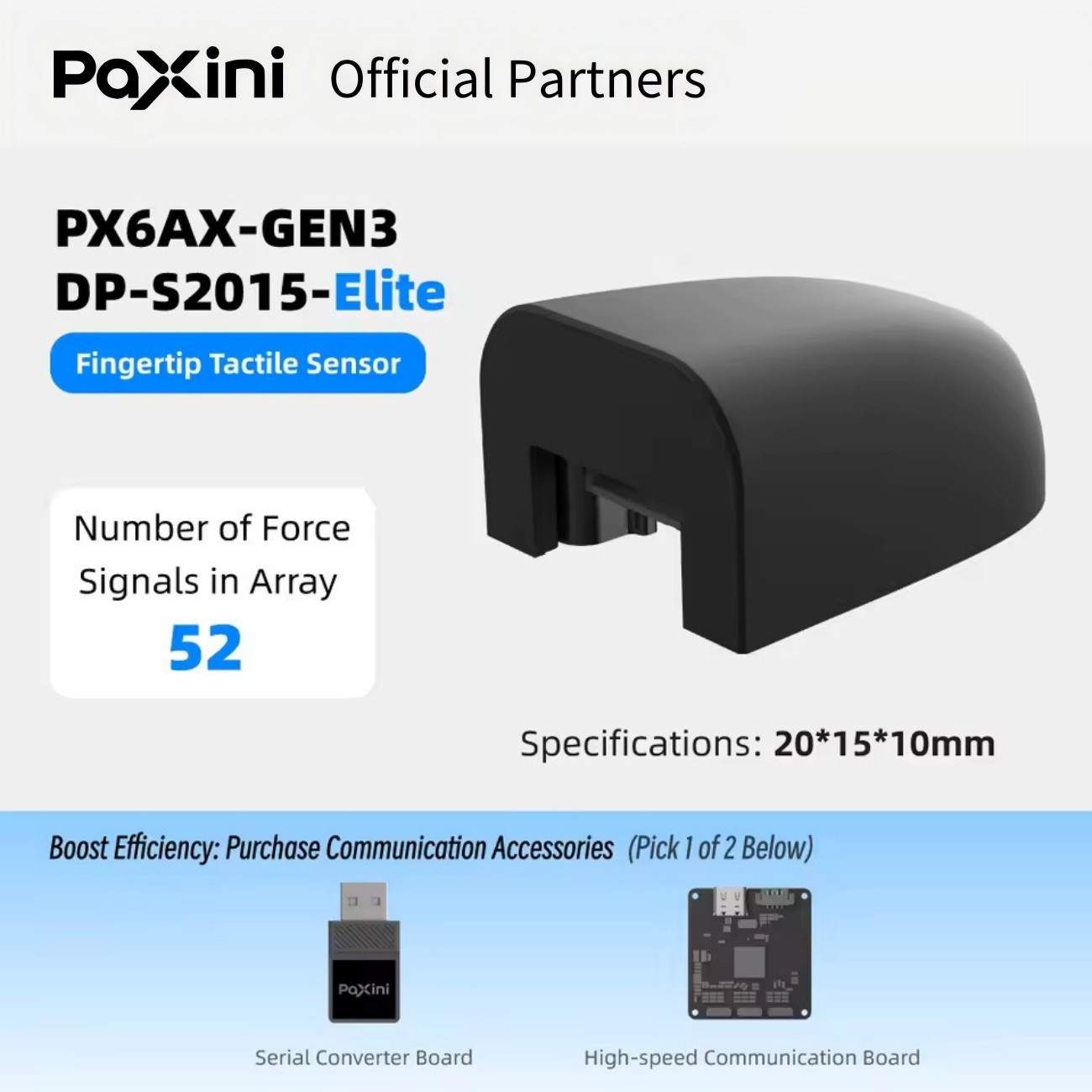 PaXini PX-6AX GEN3 Multidimensional Tactile Sensor | Tactile Sensor for Robot Touch Sensing And Tactile Perception detail image 9