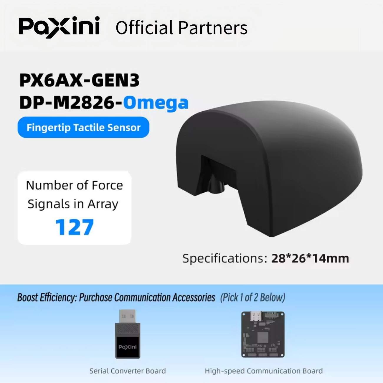 PaXini PX-6AX GEN3 Multidimensional Tactile Sensor | Tactile Sensor for Robot Touch Sensing And Tactile Perception detail image 12