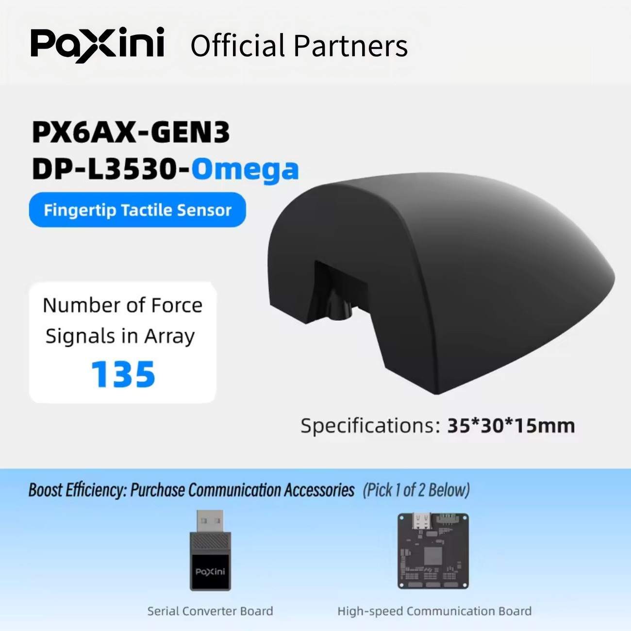 PaXini PX-6AX GEN3 Multidimensional Tactile Sensor | Tactile Sensor for Robot Touch Sensing And Tactile Perception detail image 13