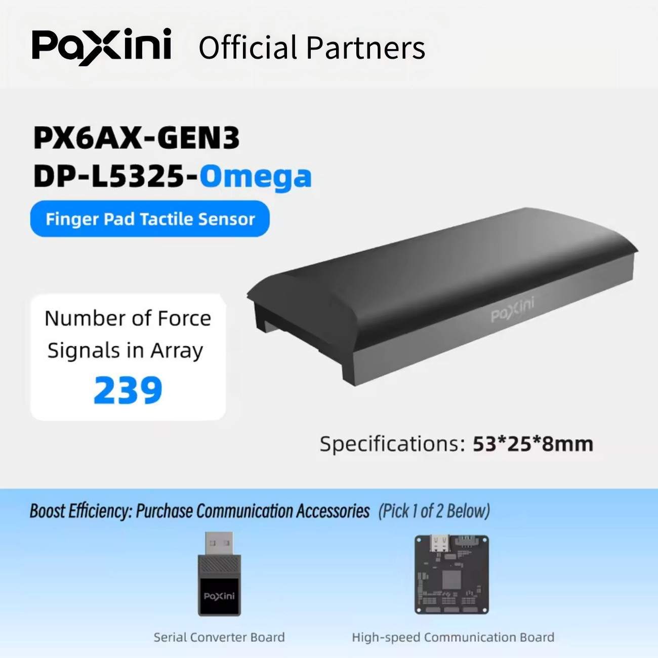 PaXini PX-6AX GEN3 Multidimensional Tactile Sensor | Tactile Sensor for Robot Touch Sensing And Tactile Perception detail image 14