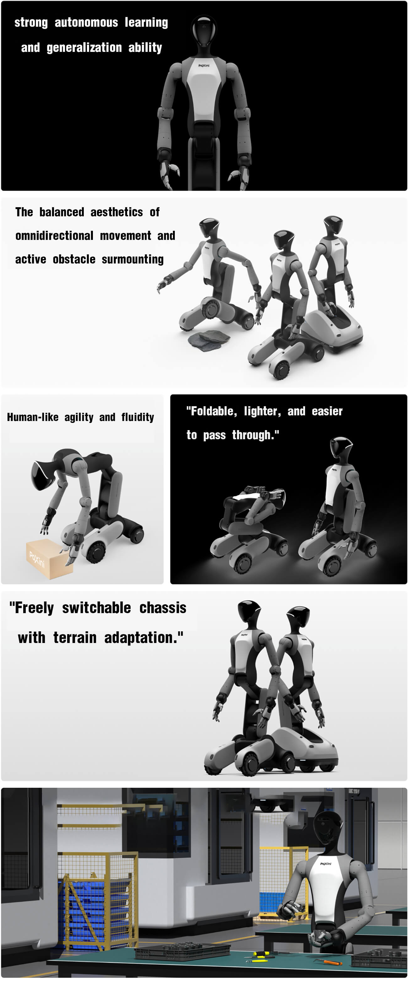PaXini TORA DOUBLE ONE Robot | Robot for Robotics Research And Embodied Ai Development detail image 2