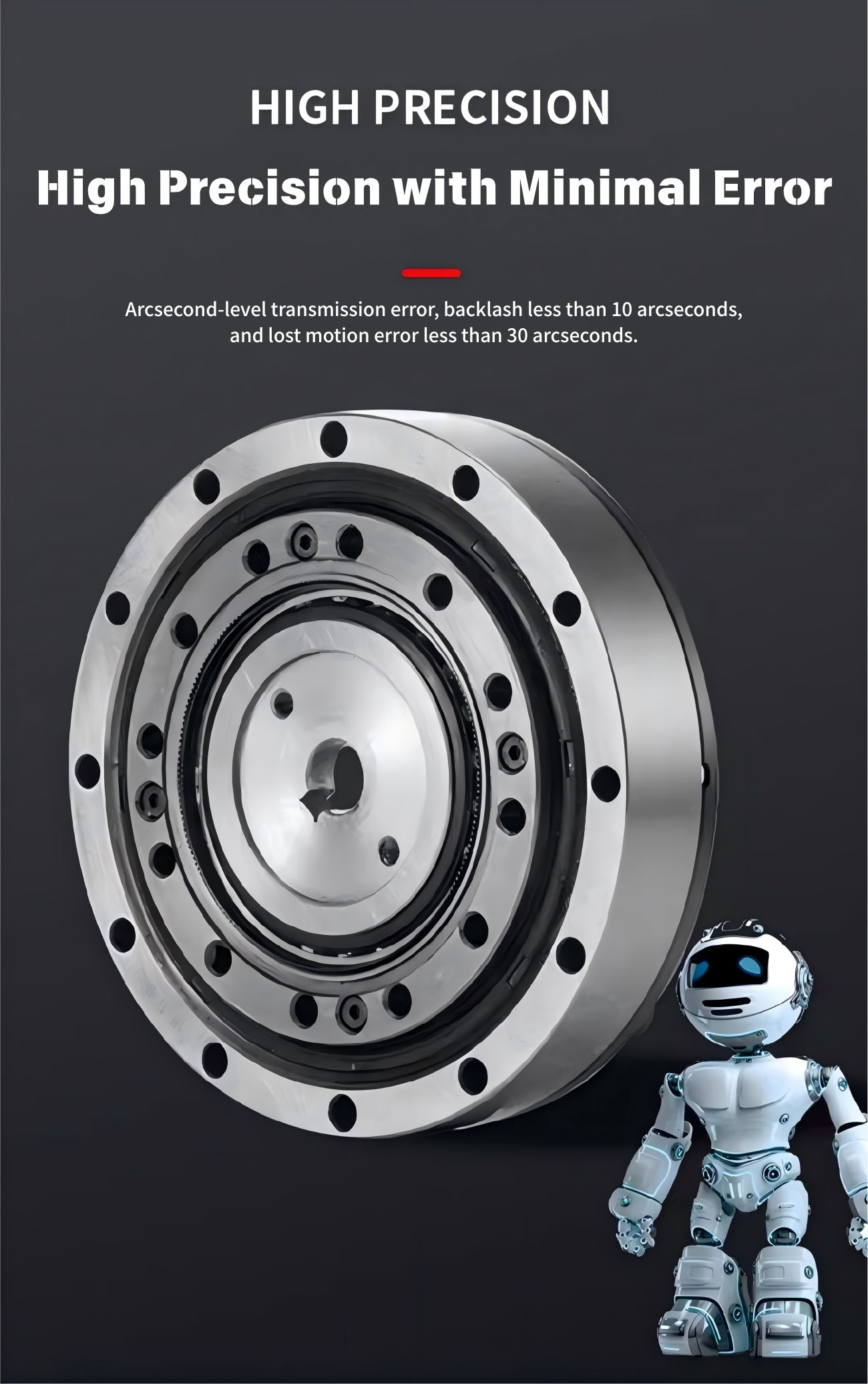 PY TECHNOLOGY HBD Series Harmonic Reducer | Precision Gearbox for Robot Joint Applications detail image 5