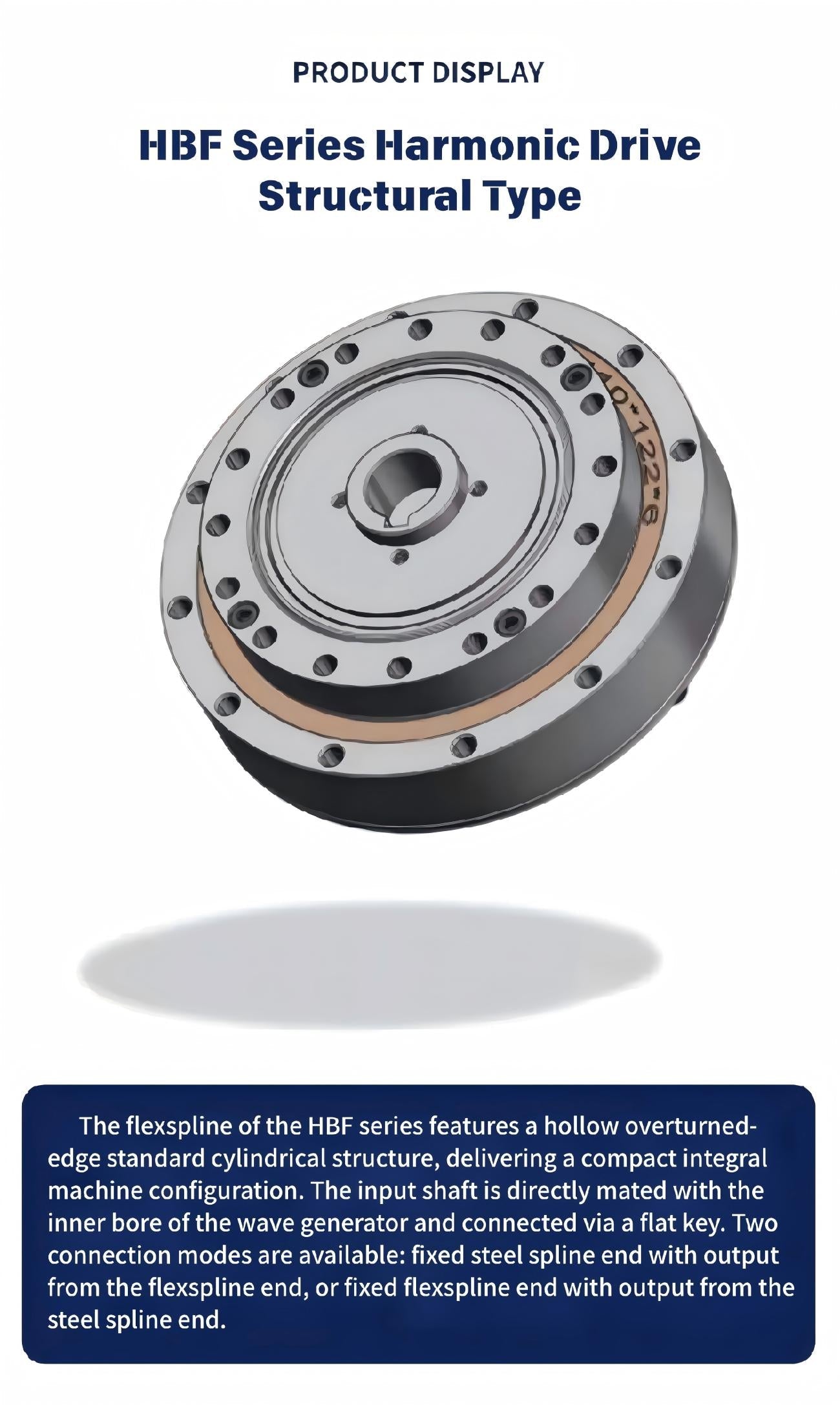 PY TECHNOLOGY HBF Series Harmonic Reducer | Precision Gearbox for Robot Joint Applications detail image 8