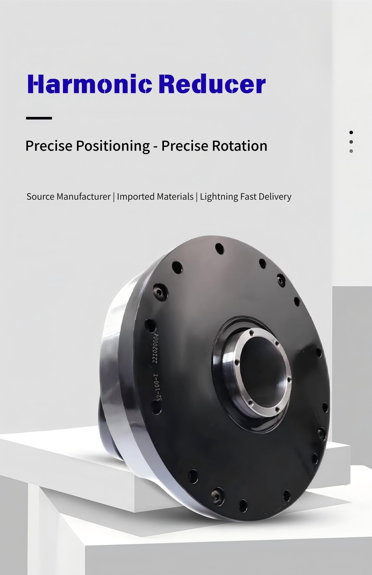 PY TECHNOLOGY HBK Series Harmonic Reducer | Precision Gearbox for Robot Joint Applications detail image 1