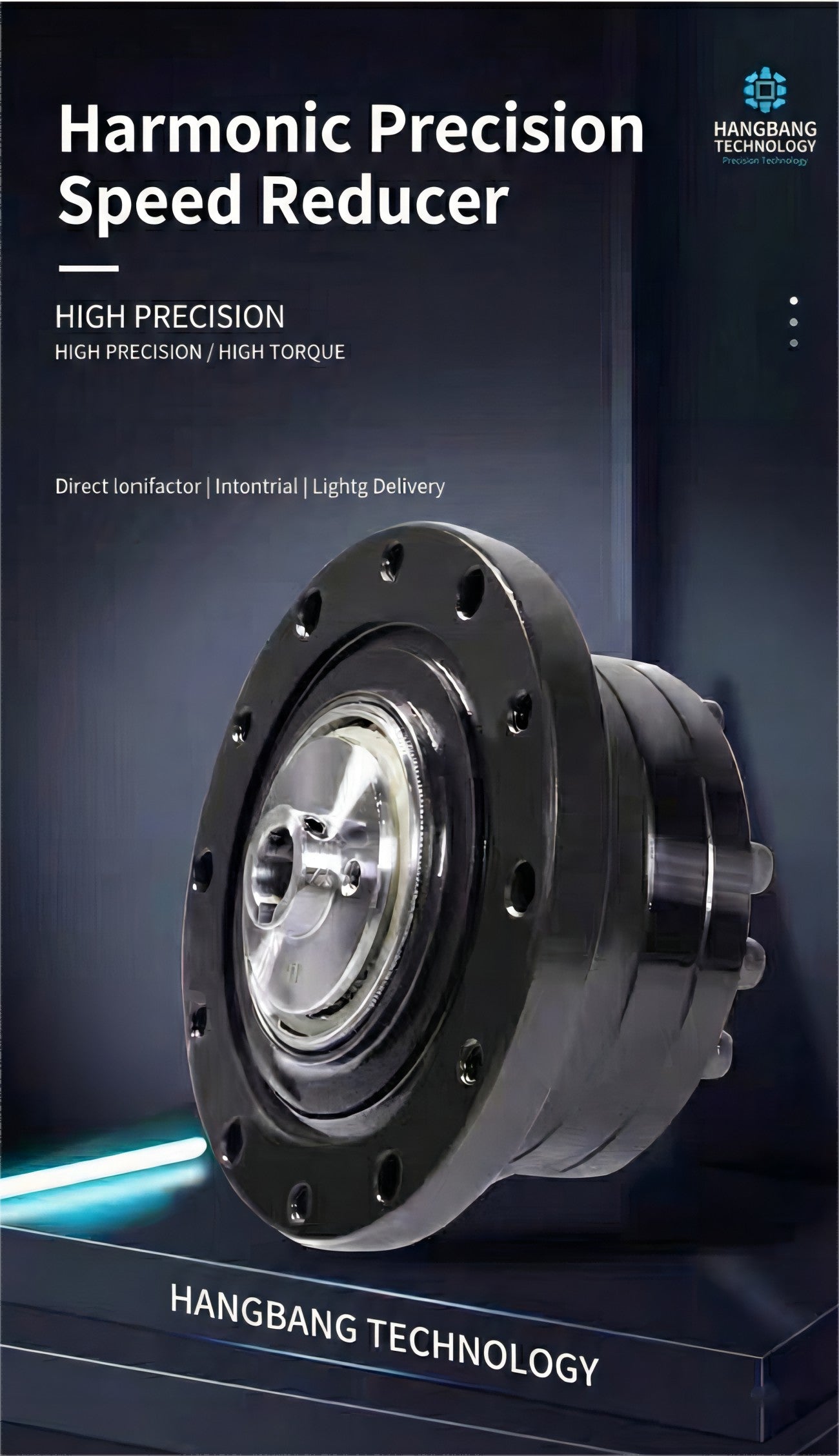 PY TECHNOLOGY HBS Series Harmonic Reducer | Precision Gearbox for Robot Joint Applications detail image 1