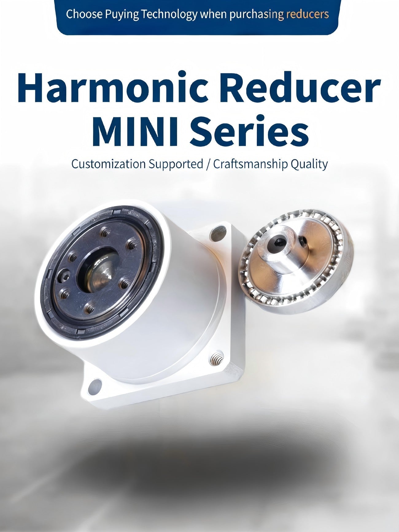 PY TECHNOLOGY MINIF Series Harmonic Reducer | Precision Gearbox for Robot Joint Applications detail image 1