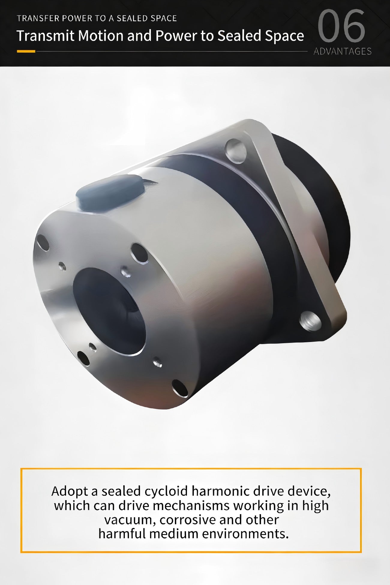 PY TECHNOLOGY PG Series Harmonic Gearbox | Precision Gearbox for Robot Joint Applications detail image 9