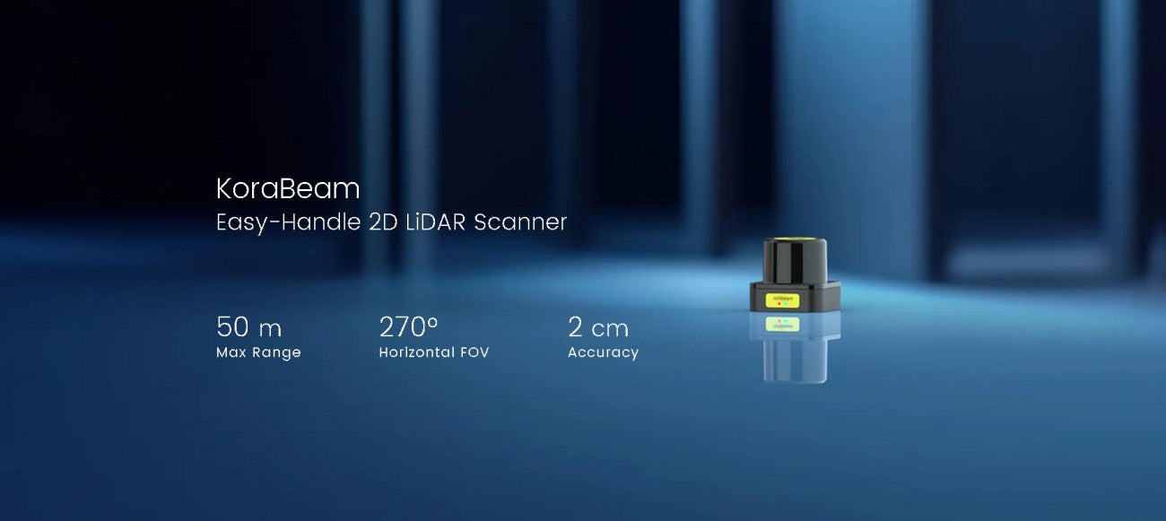 RichBeam KoraBeam LiDAR | Robot LiDAR Sensor for Robotics & Mapping detail image 1