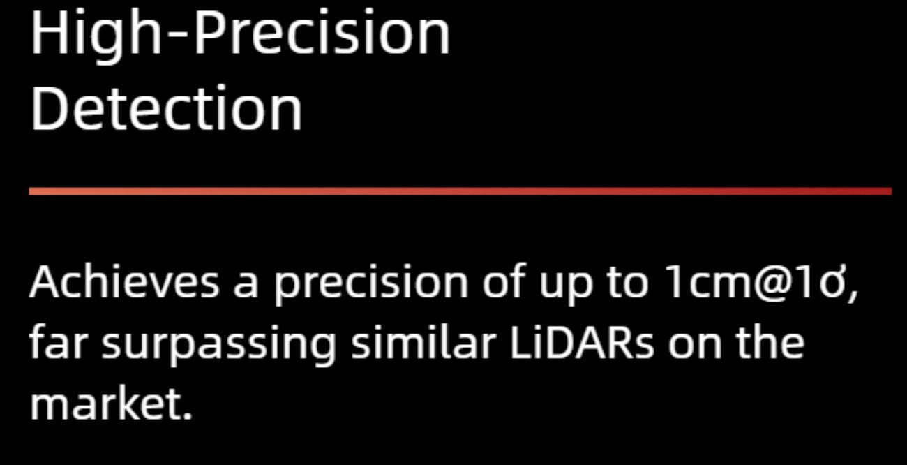 RoboSense Airy LiDAR | Robot LiDAR Sensor for Robotics & Mapping detail image 8