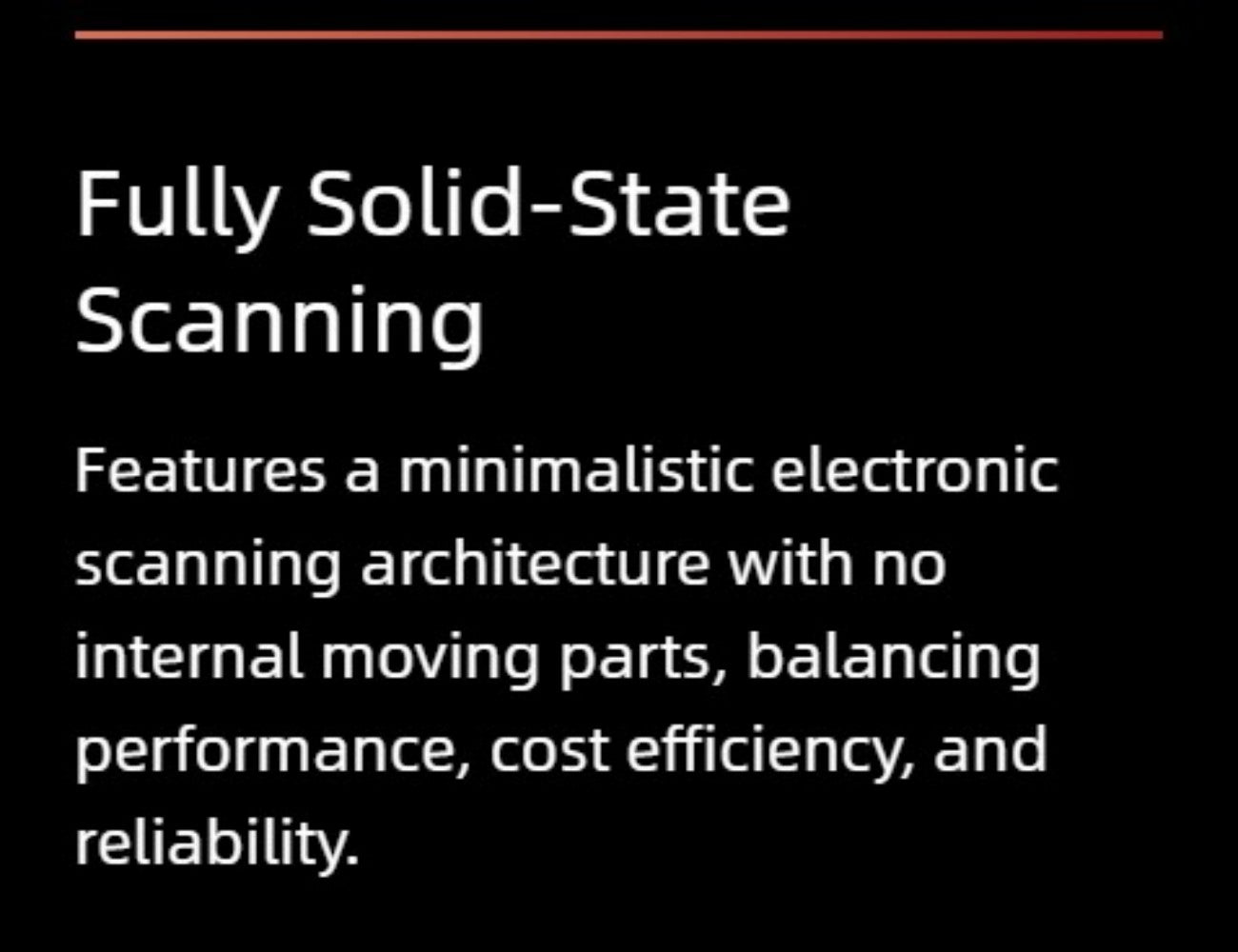 RoboSense E1R LiDAR | Robot LiDAR Sensor for Robotics & Mapping detail image 12