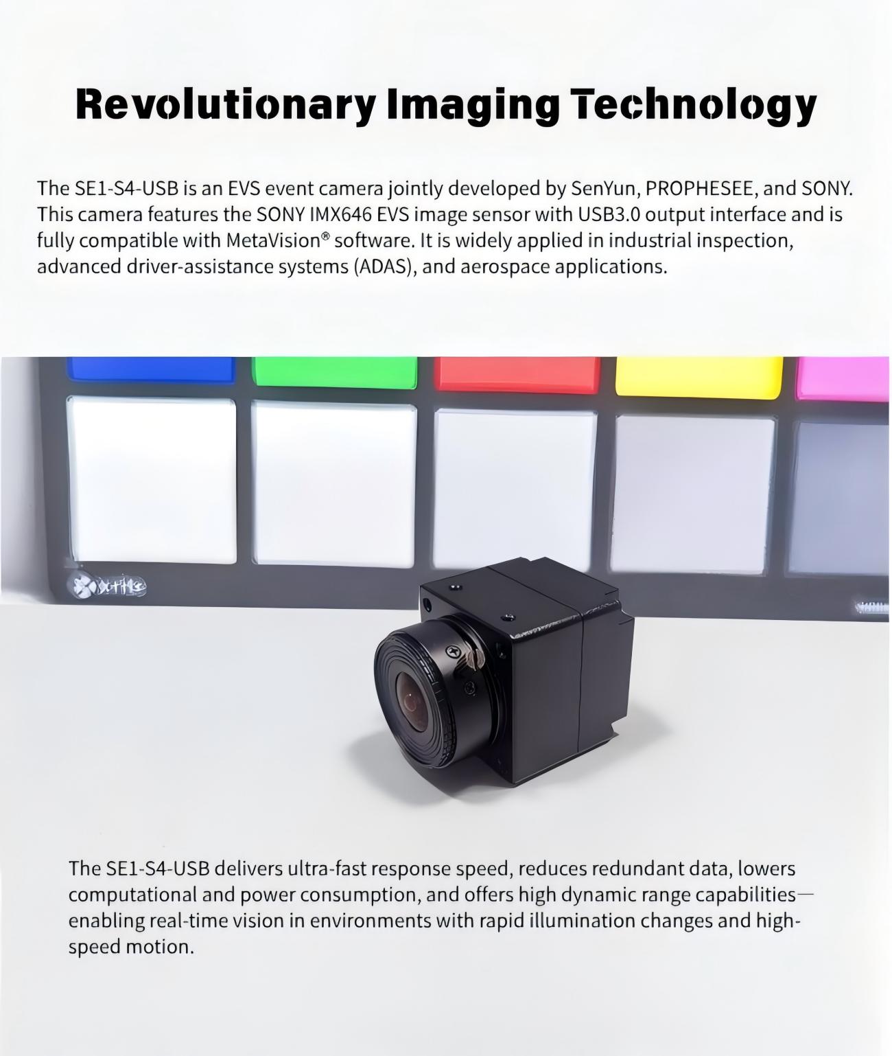 SENSING SE1-S4-USB Event Based Camera detail image 2