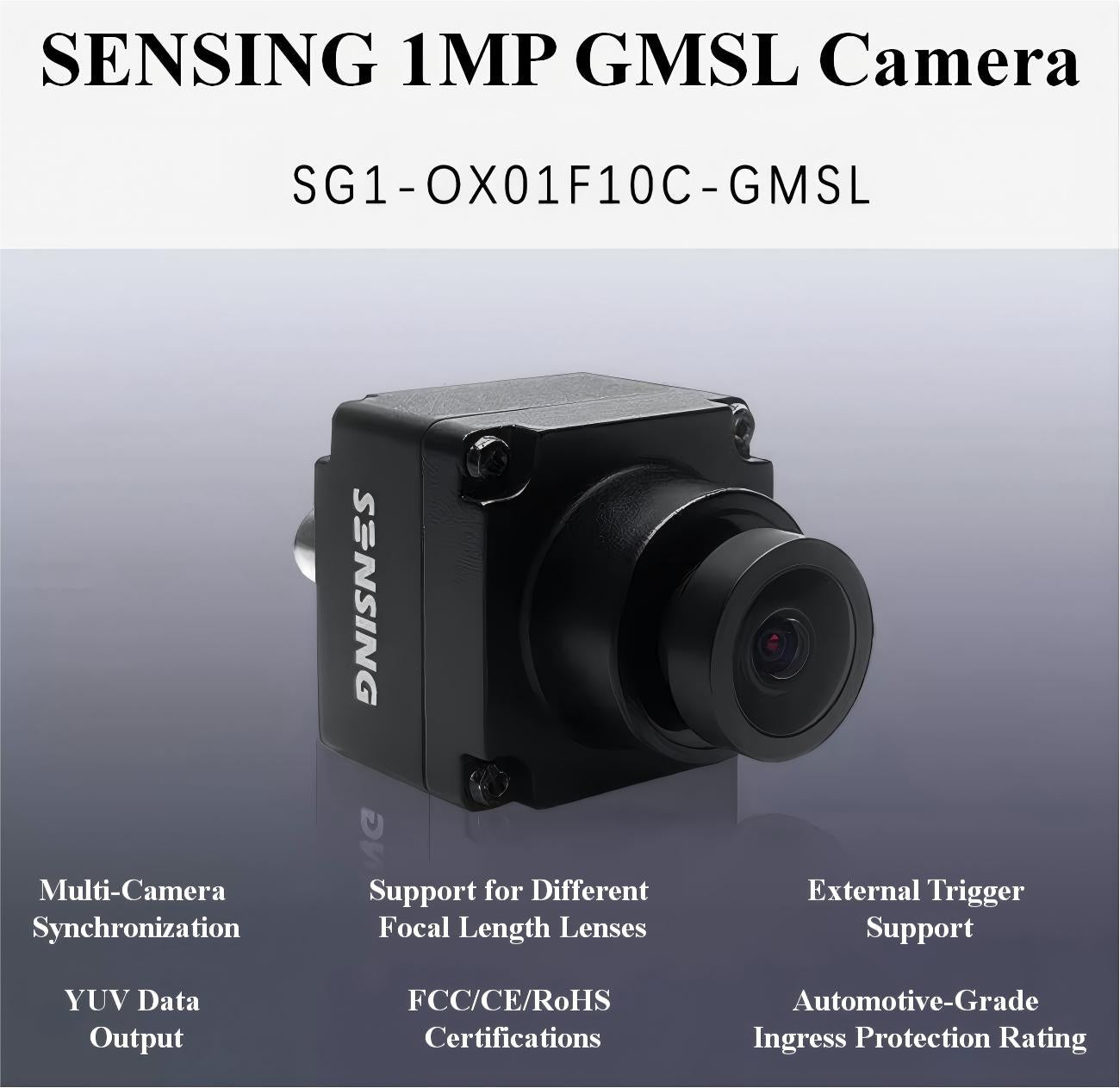 SENSING SG1-OX01F10C-GMSL Camera detail image 1