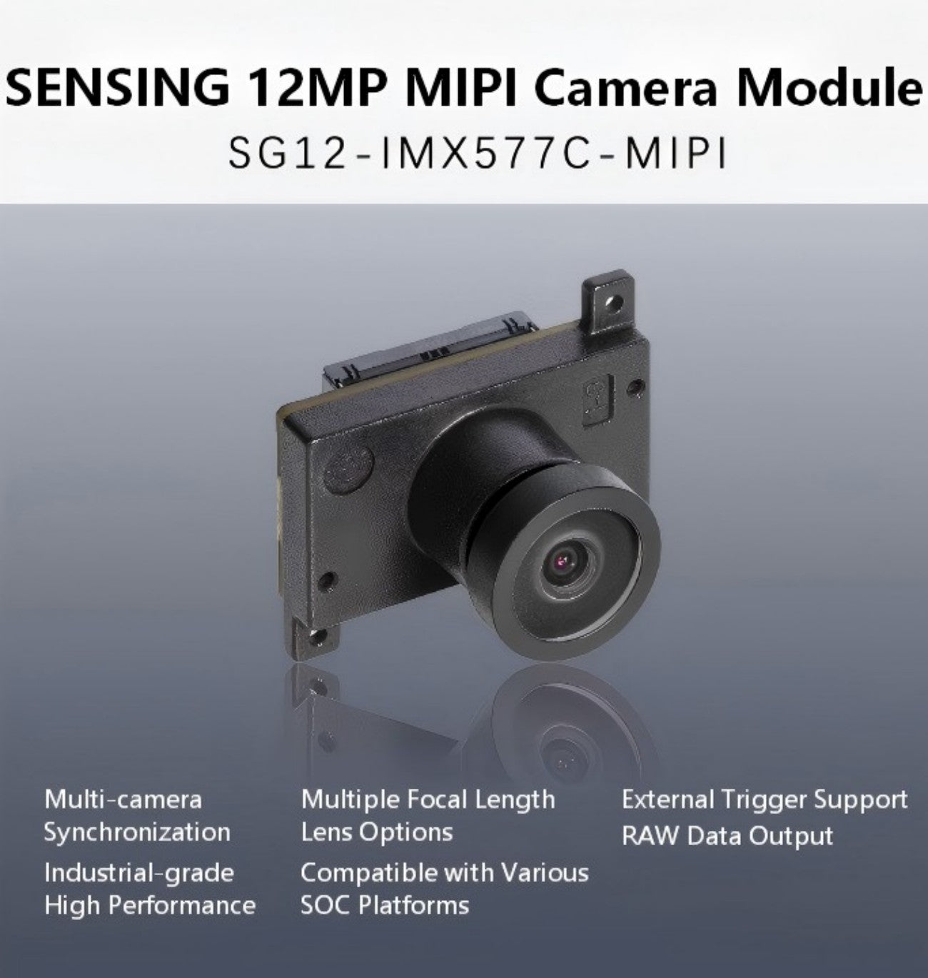 SENSING SG12-IMX577C-MIPI Camera detail image 1