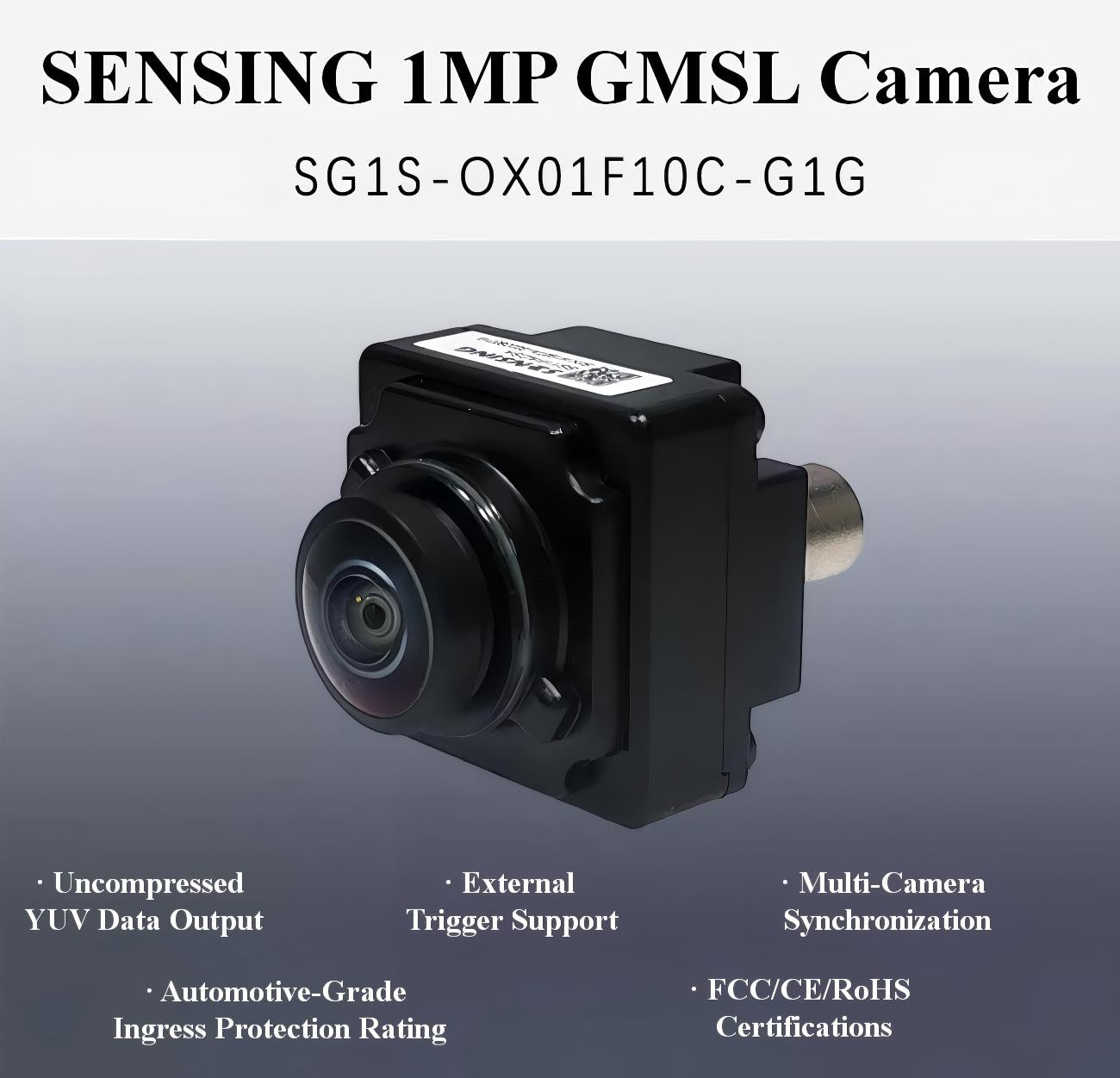 SENSING SG1S-OX01F10C-G1G Camera detail image 1