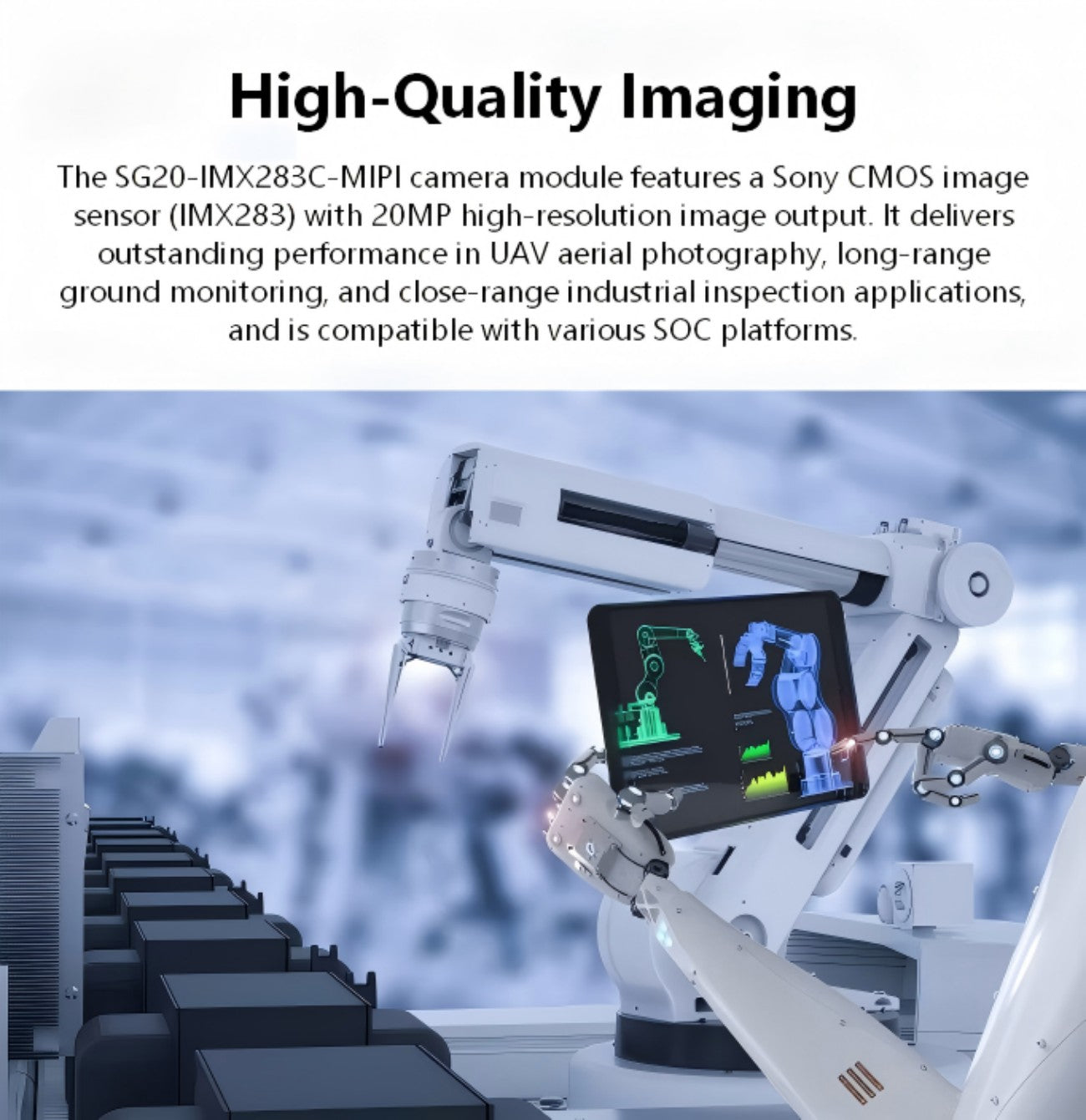 SENSING SG20-IMX283C-MIPI Camera detail image 2