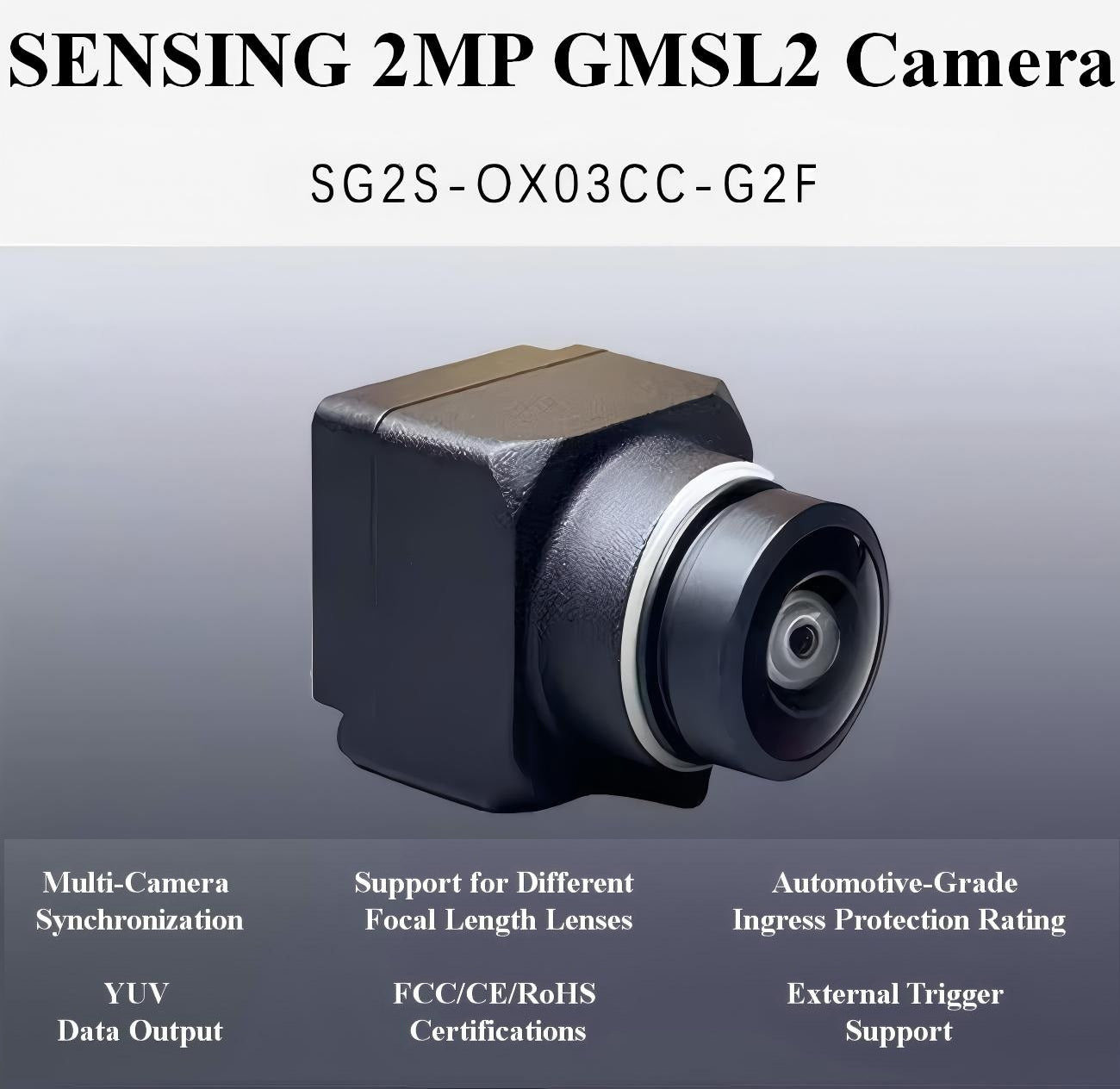 SENSING SG2S-OX03CC-G2F Camera detail image 1