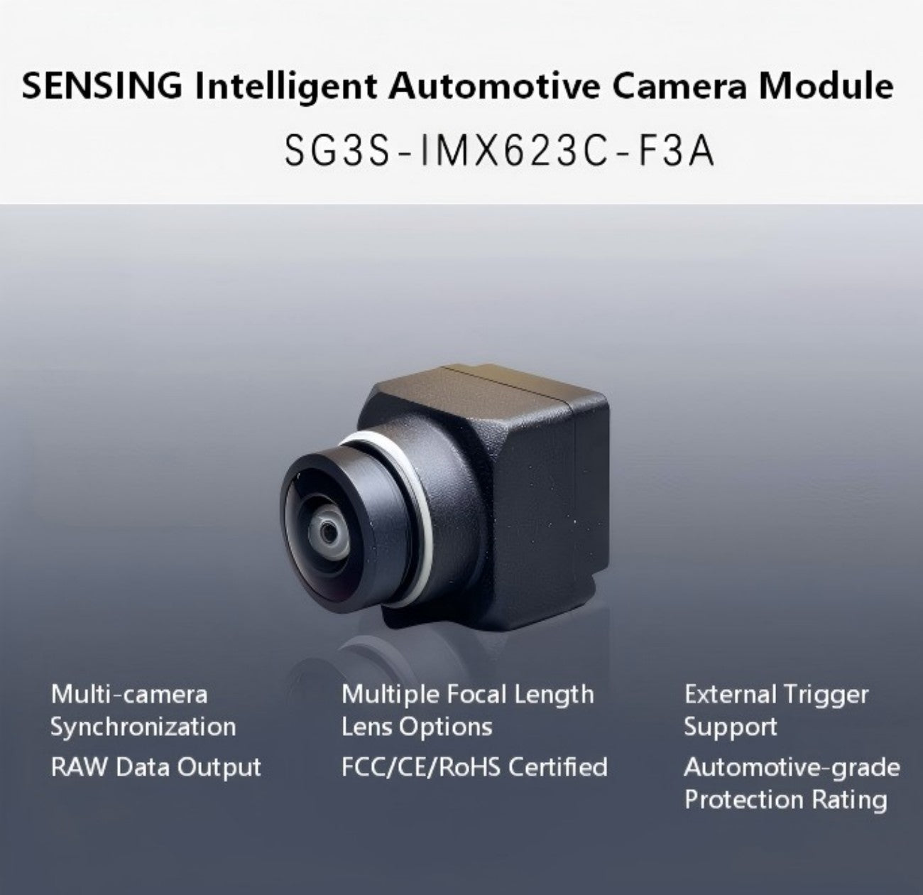 SENSING SG3S-IMX623C-F3A Camera detail image 1