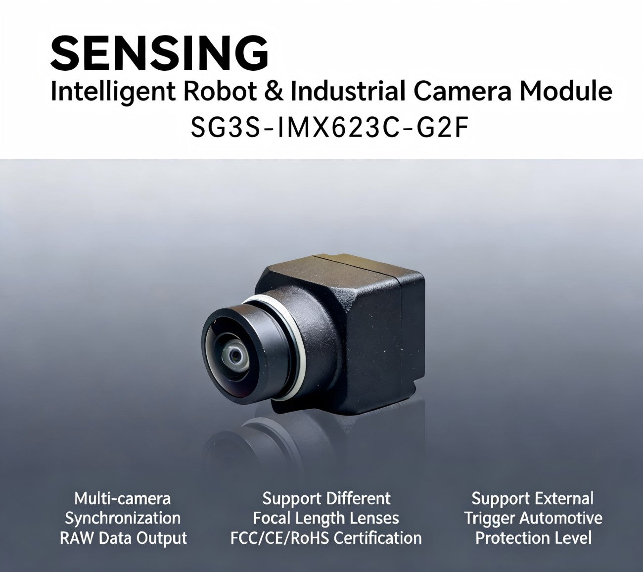 SENSING SG3S-IMX623C-G2F Camera detail image 1