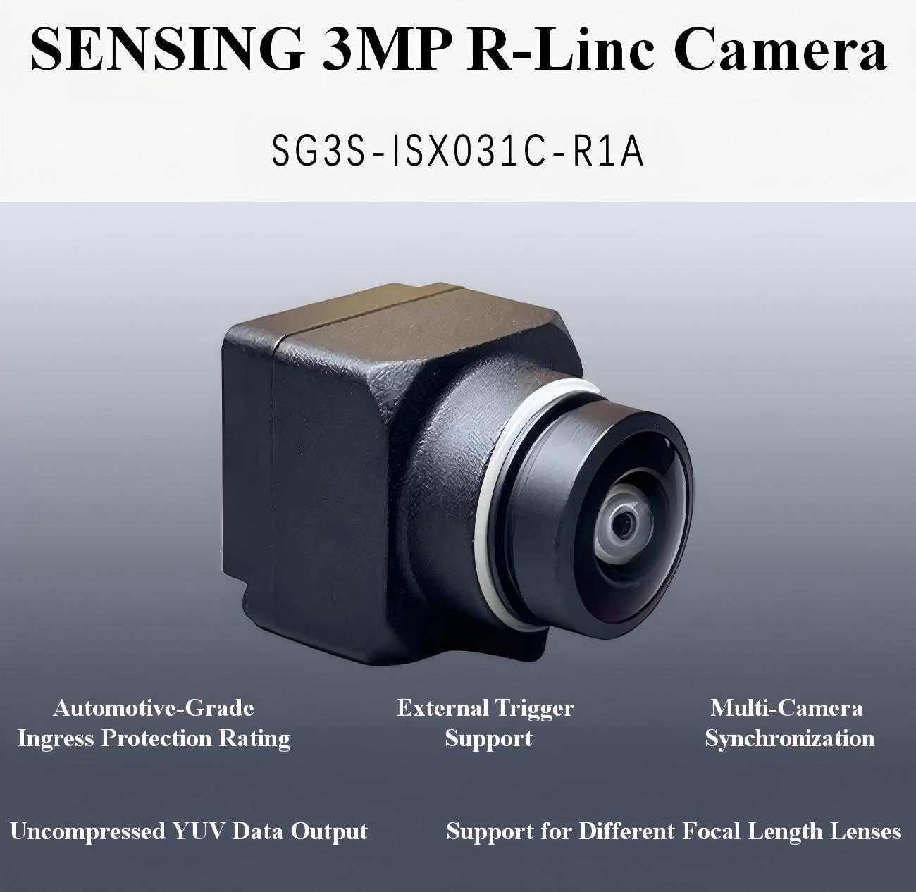 SENSING SG3S-ISX031C-R1A Camera detail image 1