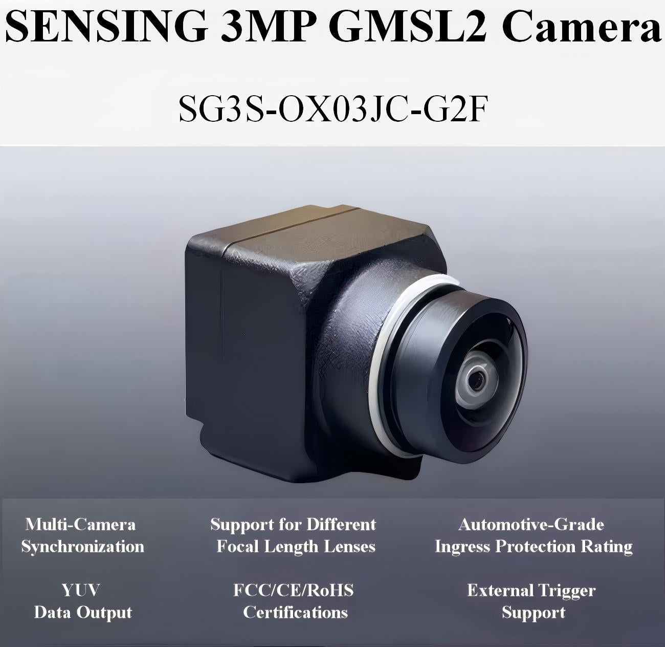 SENSING SG3S-OX03JC-G2F Camera detail image 1