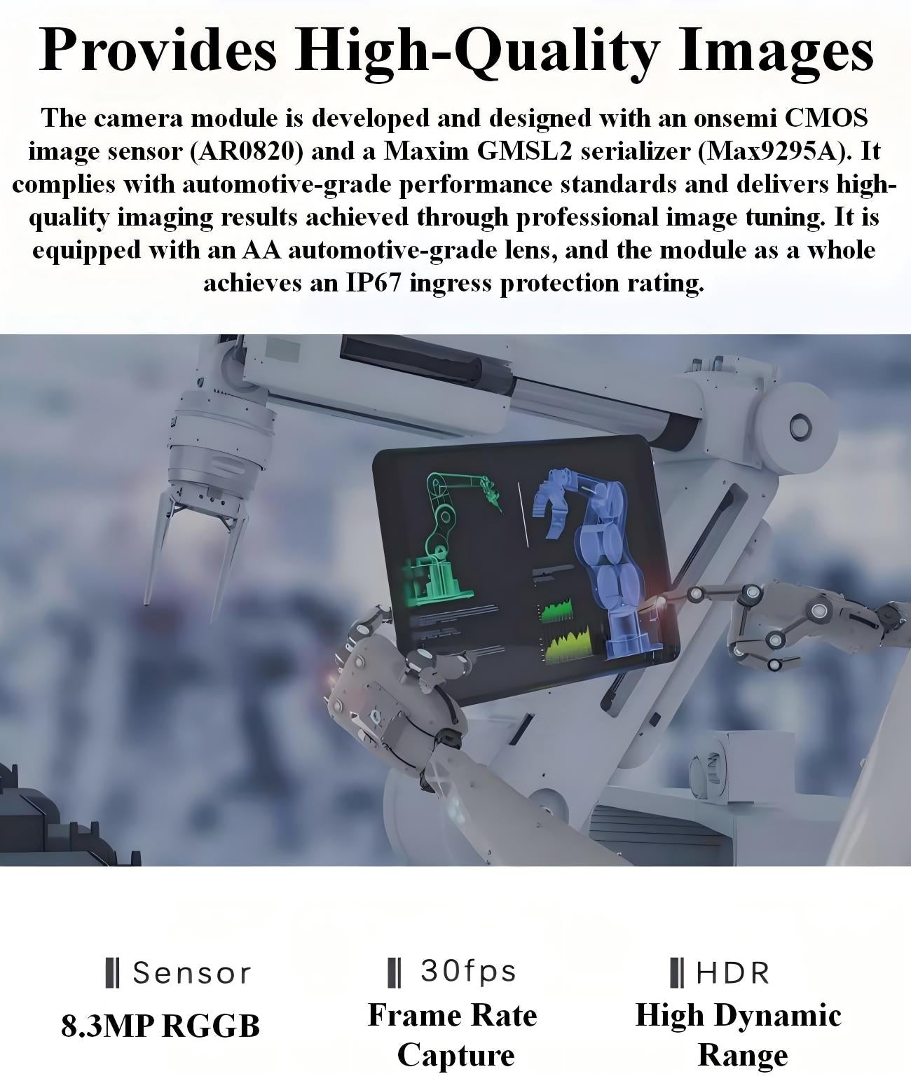 SENSING SG8-AR0820C-G2A Camera detail image 2