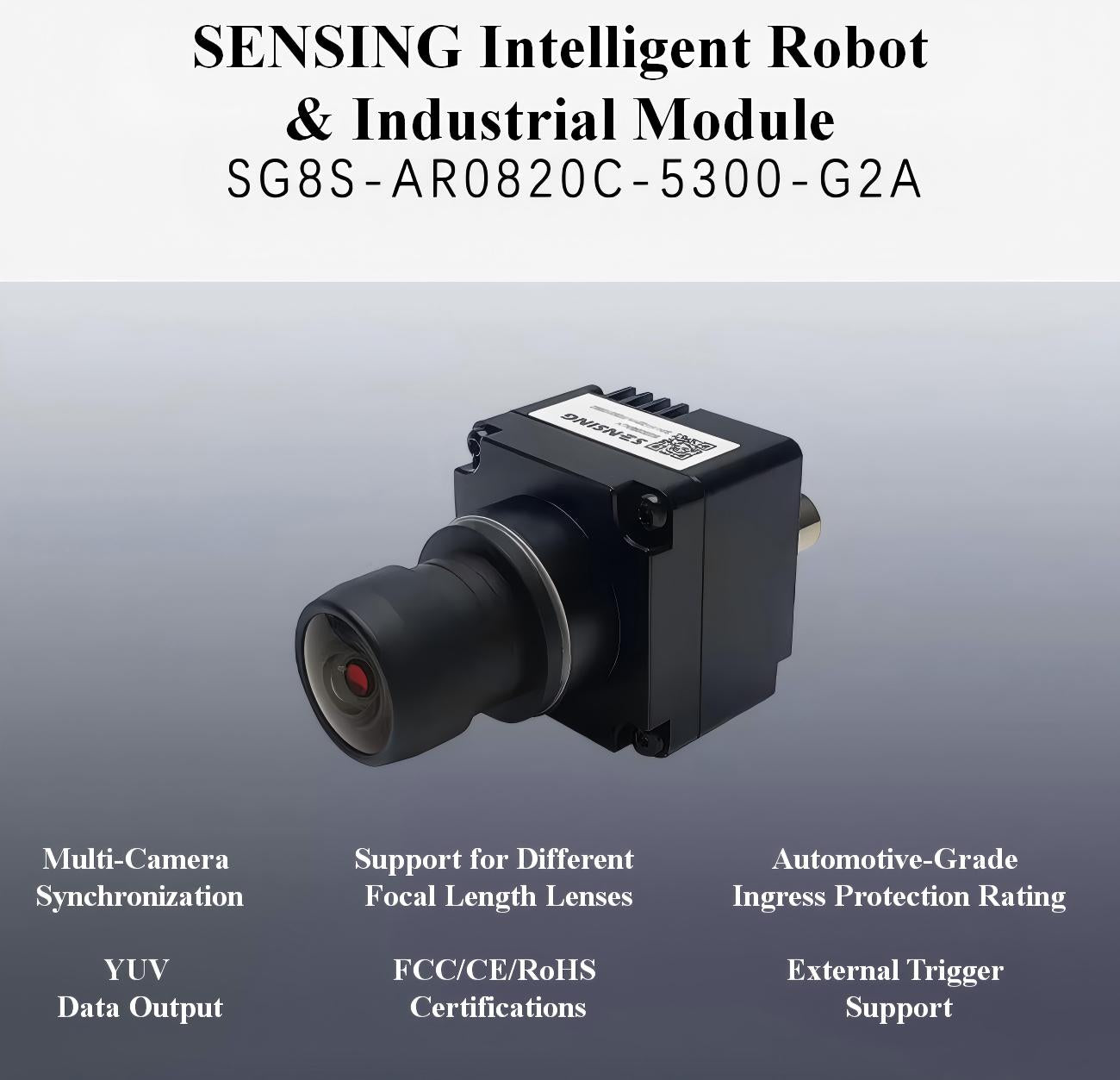 SENSING SG8S-AR0820C-5300-G2A Camera detail image 1